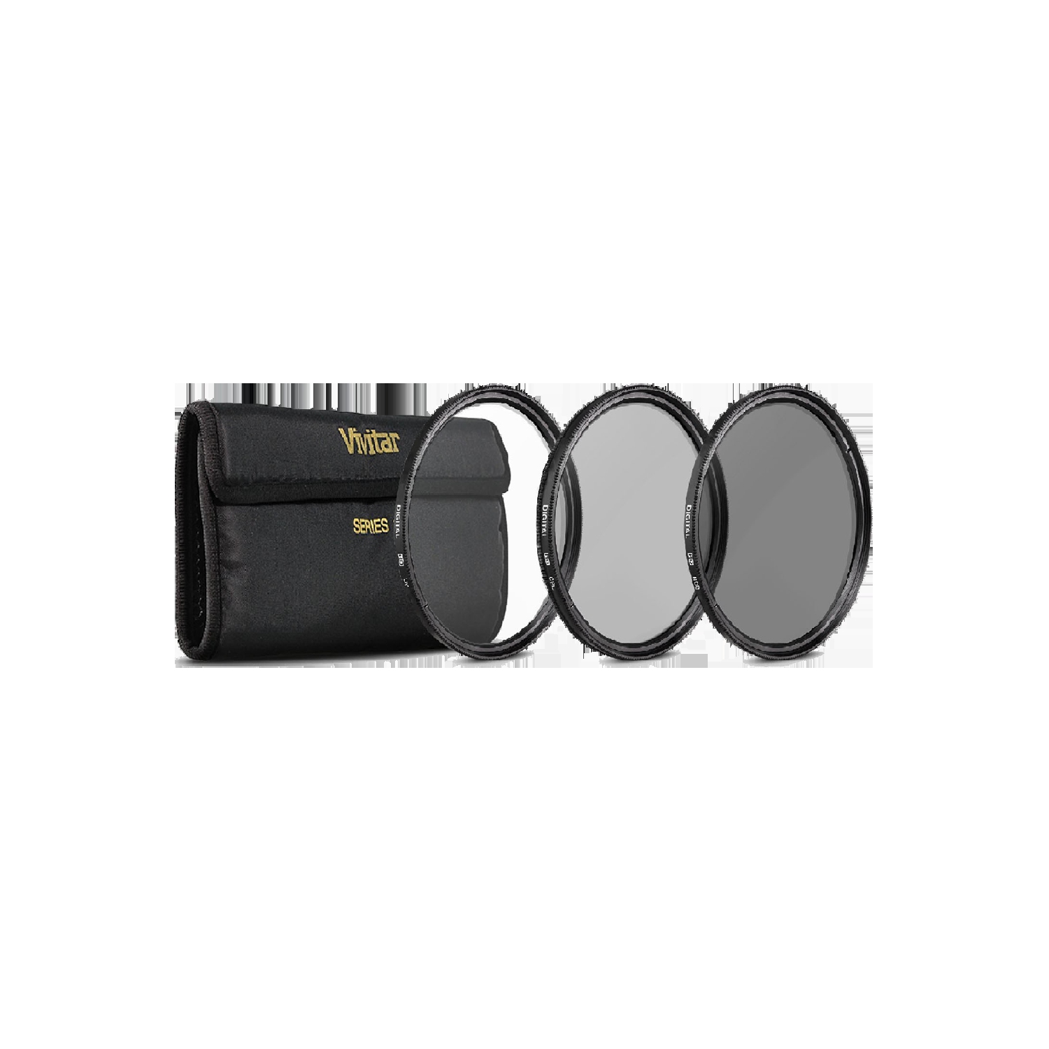 Vivitar Series 1 3-Piece Multi-Coated HD Pro Filter Set