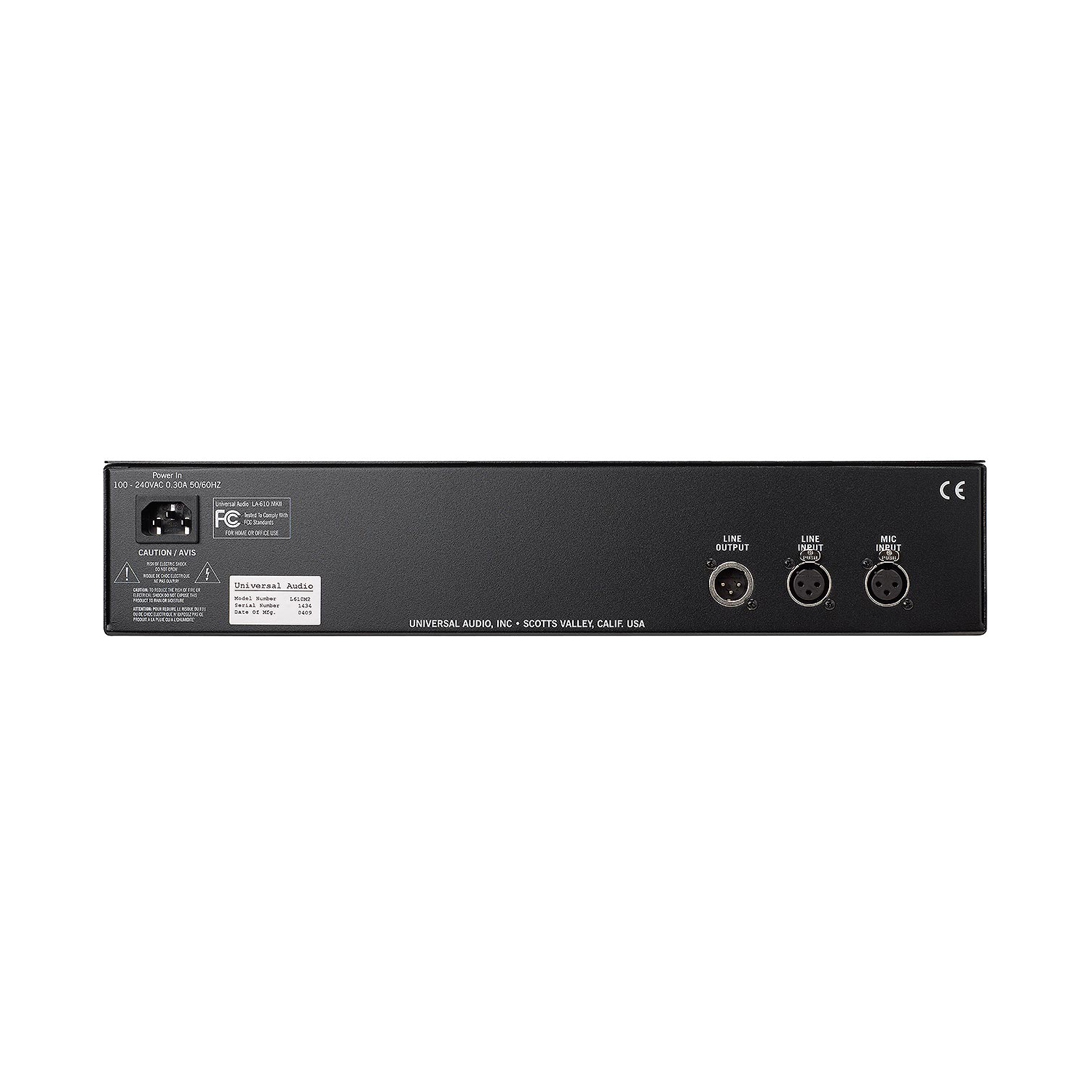 Universal Audio LA 610 MKII Channel Strip