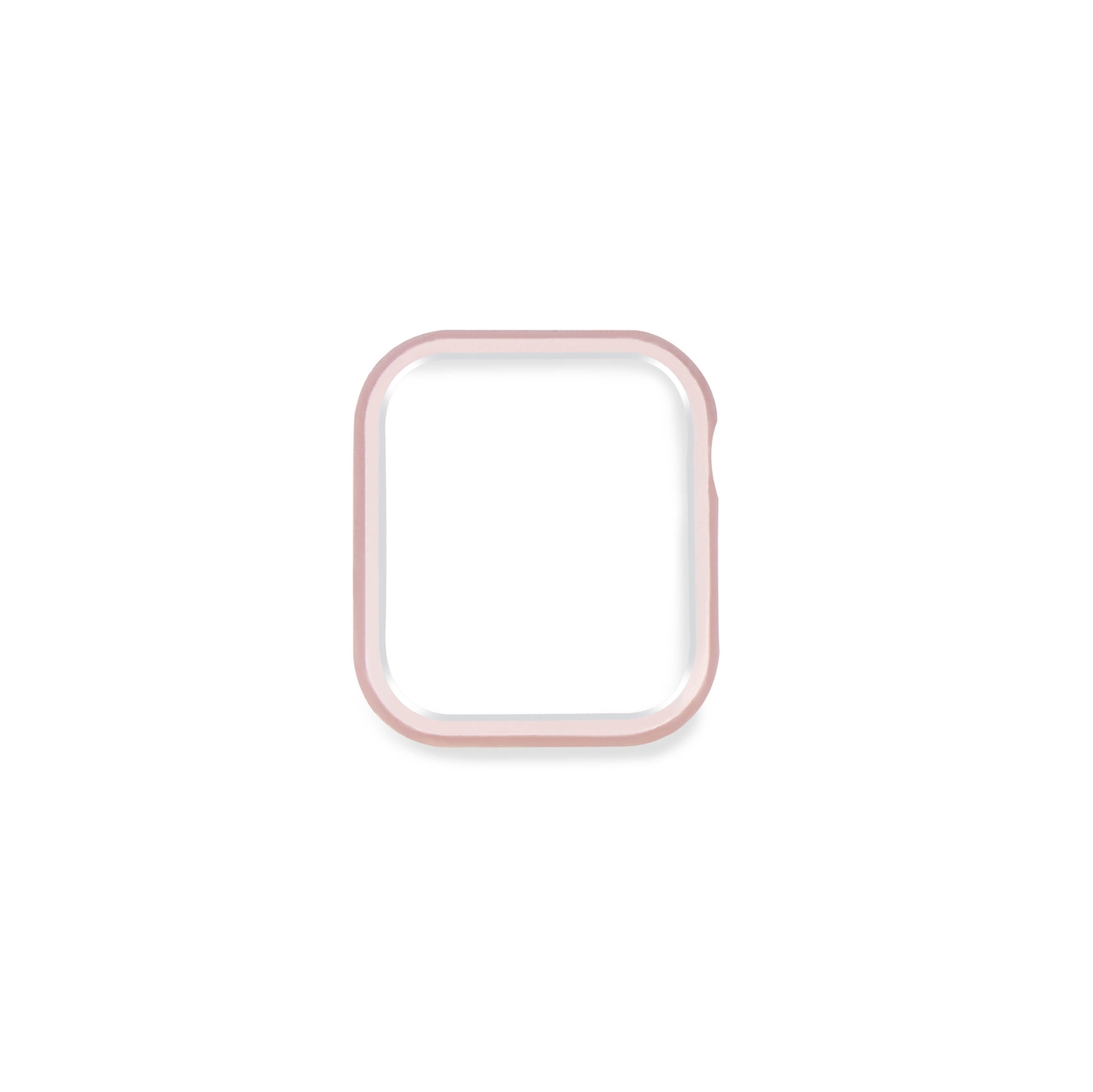 Adreama Cadre de Montre de Protection en Aluminium 40 mm pour Apple Watch - Rose