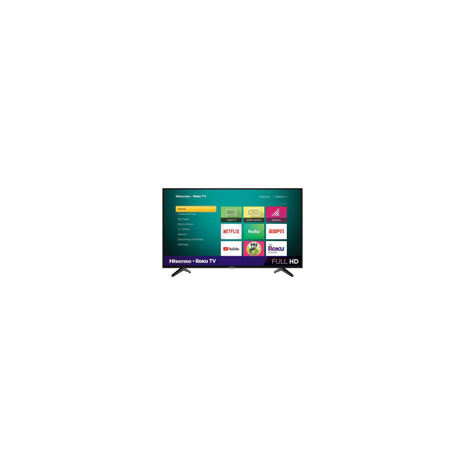 Refurbished (Good) - HISENSE 40" CLASS 1080P FHD LED ROKU SMART TV ( 40H4030F1 )