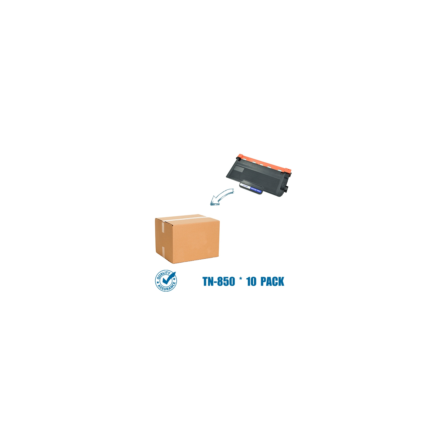 3-Pack TN850 / TN-850 Toner Cartridge For Brother DCP-L5500DN & HL-L5000D Series