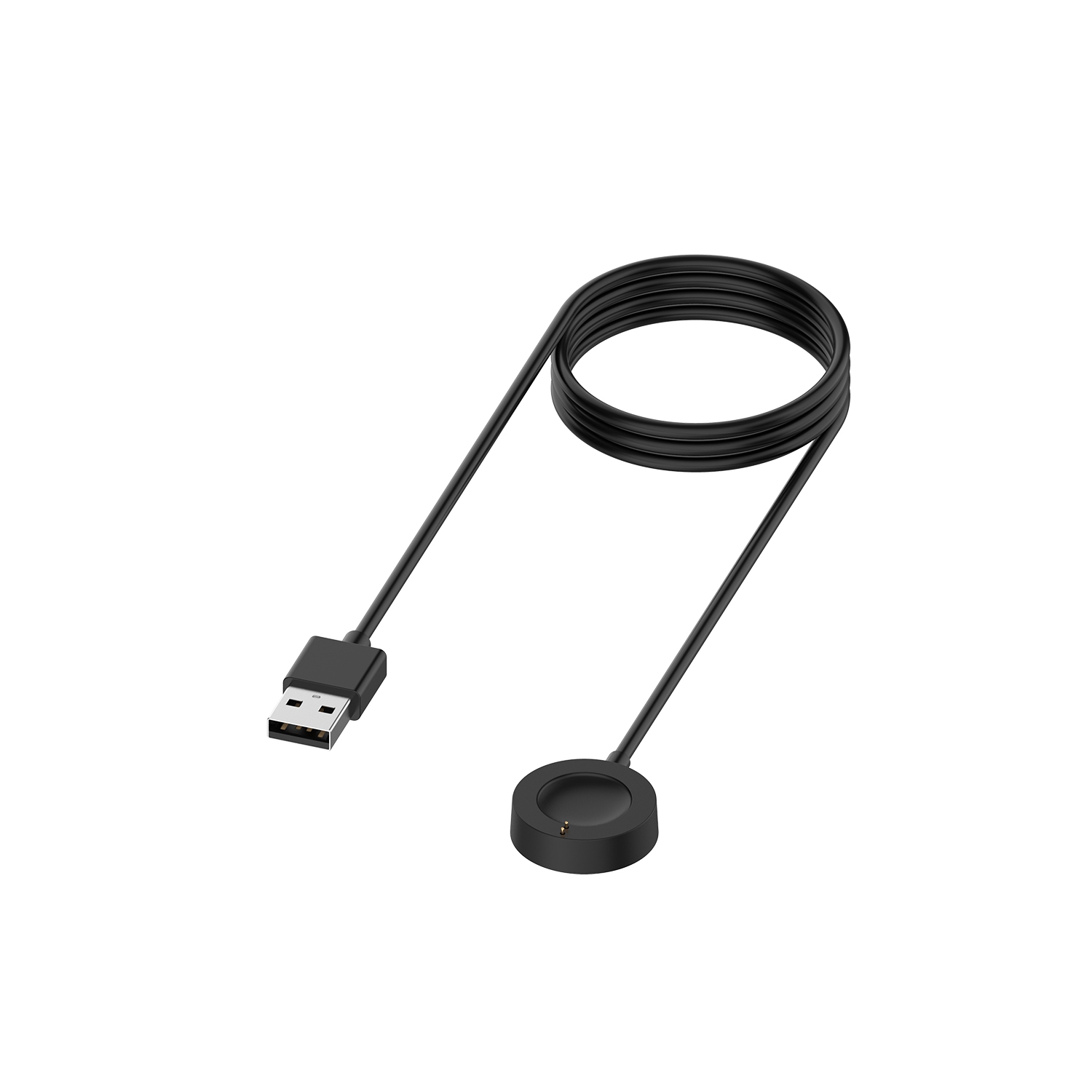 StrapsCo USB Charger for Misfit Vapor 2 - Black