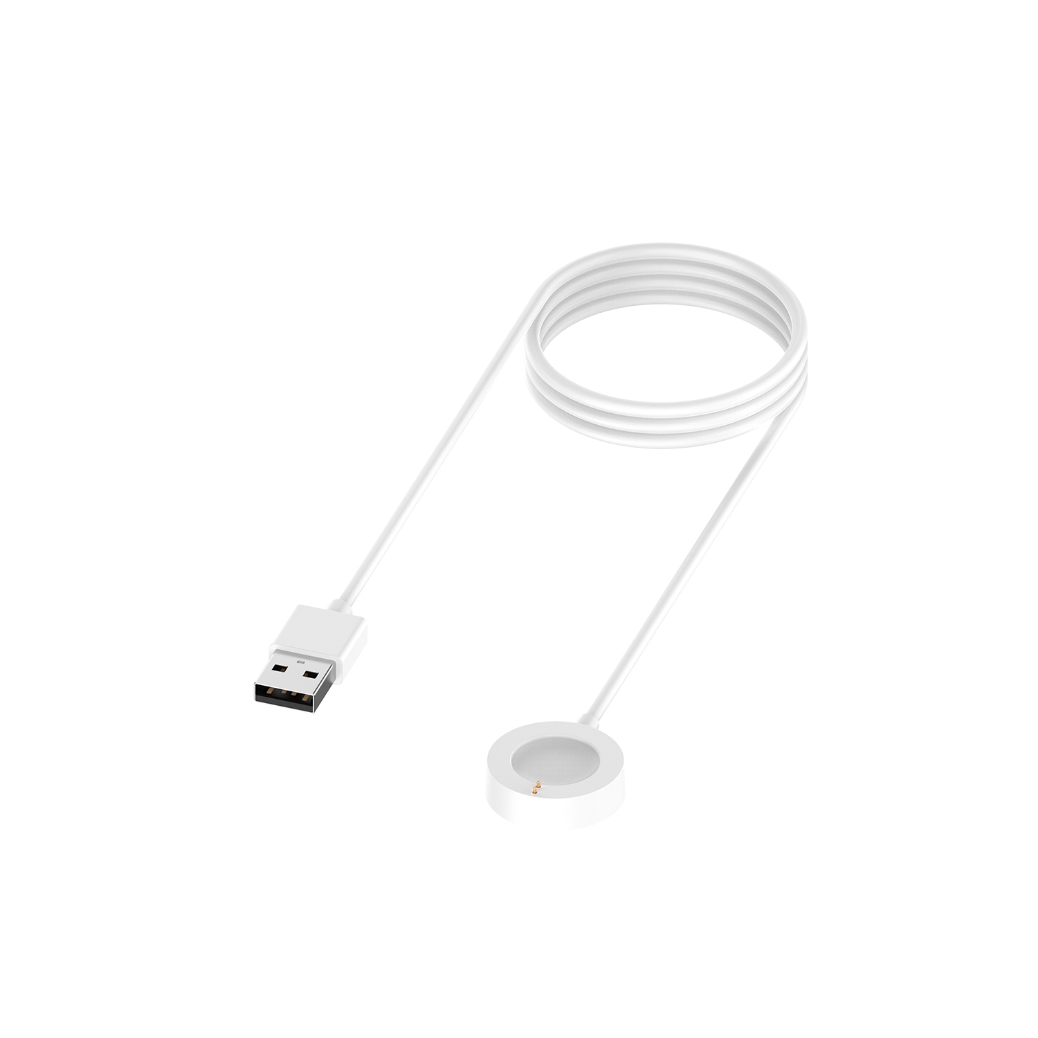 StrapsCo USB Charger for Misfit Vapor 2 - White