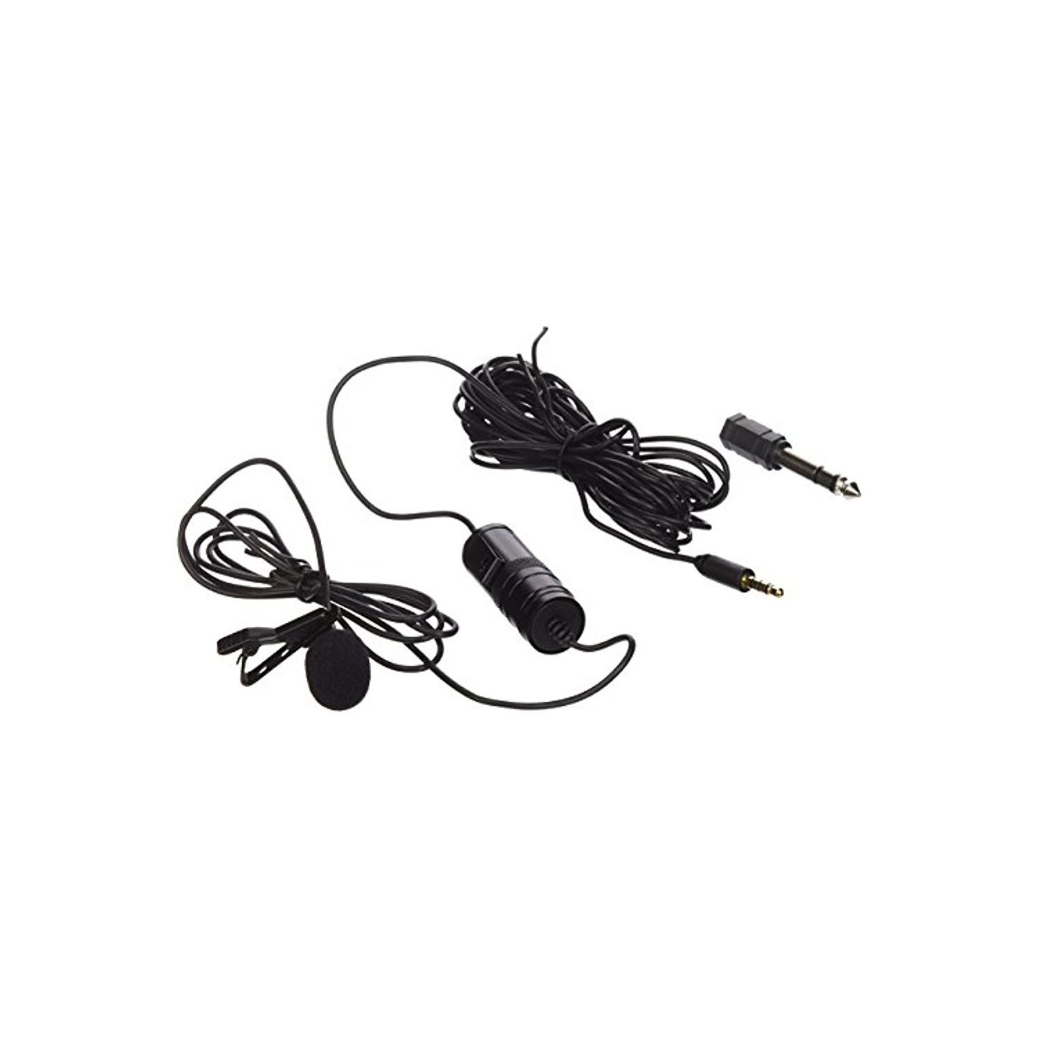 Vidpro XM-L Lavalier Condenser Microphone for DSLRs, Camcorders & Video Cameras 20' Audio Cable - International Version w/Seller Warranty