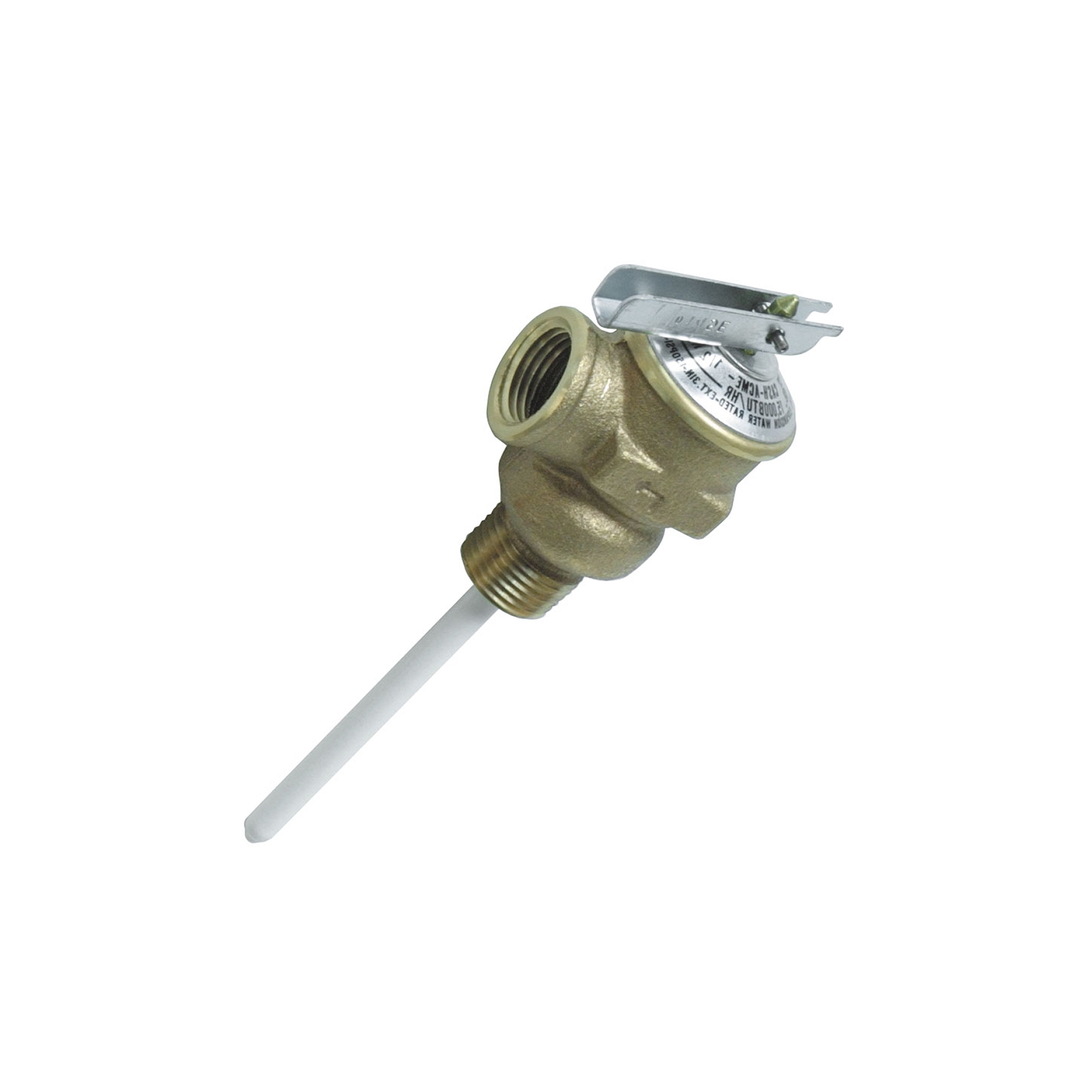 Camco Temperature & Pressure Relief Valve - 1/2" Valve w/4" Probe