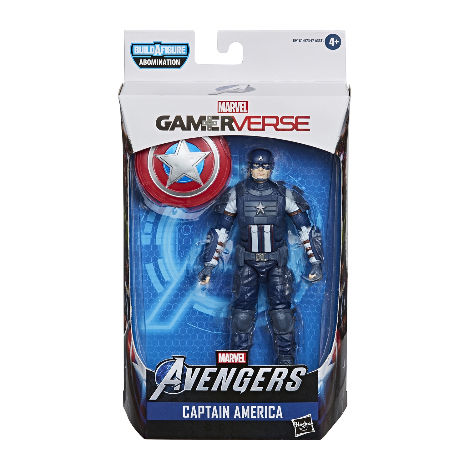 Figurine d'action de 6 po de Marvel Legends - BAF Gamerverse Abomination - Capitaine America