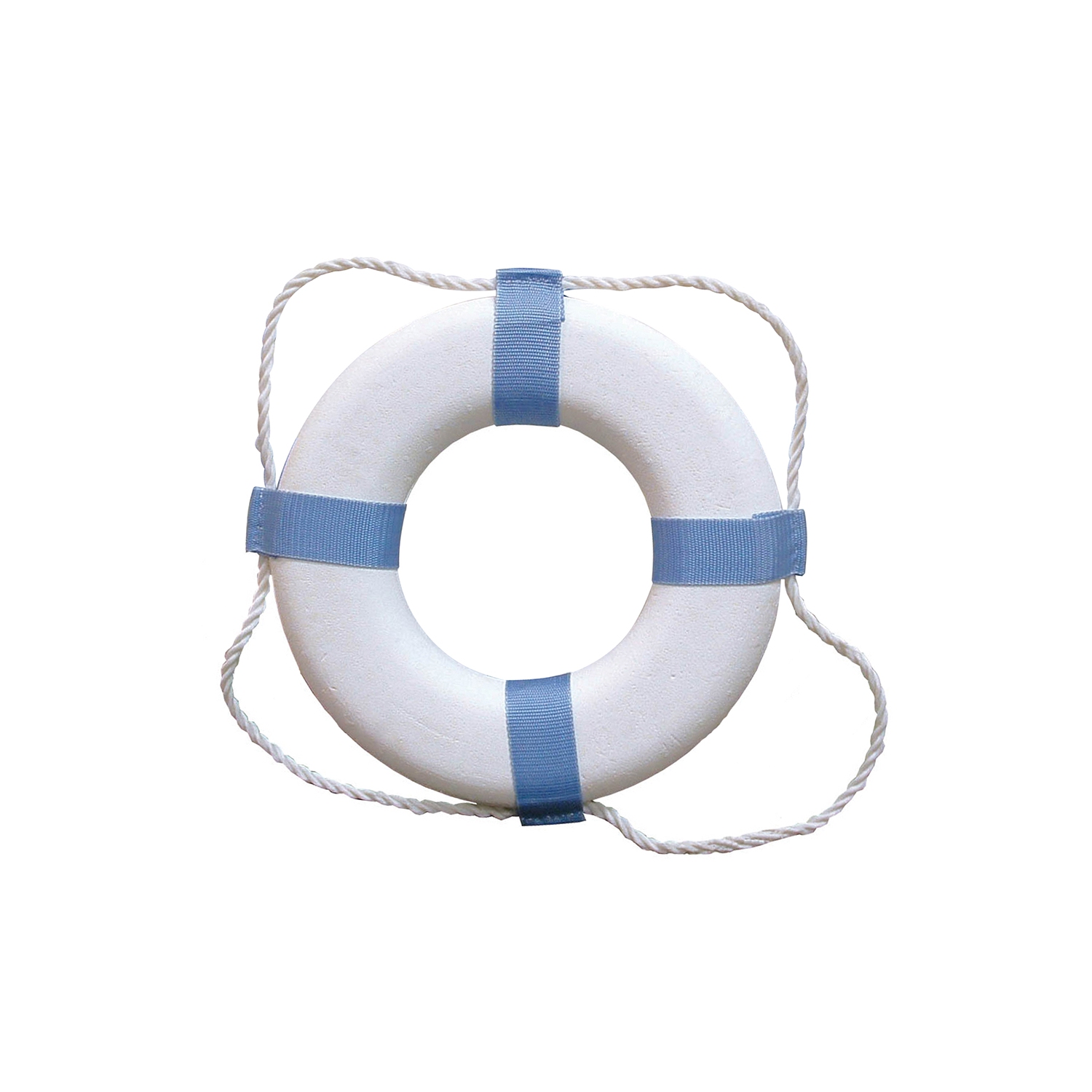 Taylor Made Decorative Ring Buoy - 24" - White/Blue - Not USCG Approved