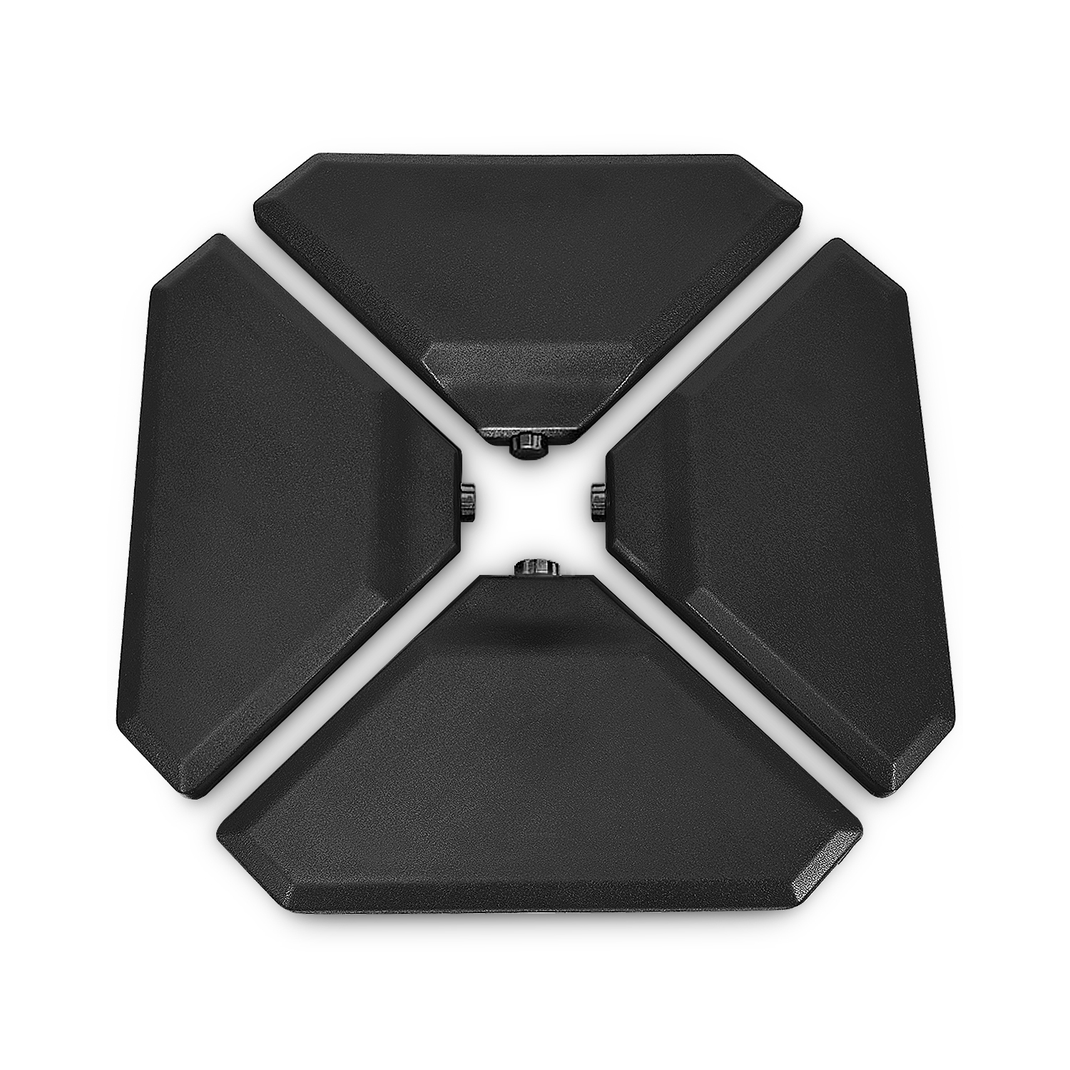 Costway 11' Patio Cantilever Offset Umbrella 360 degrees Rotation Aluminum Tilt Base Beige