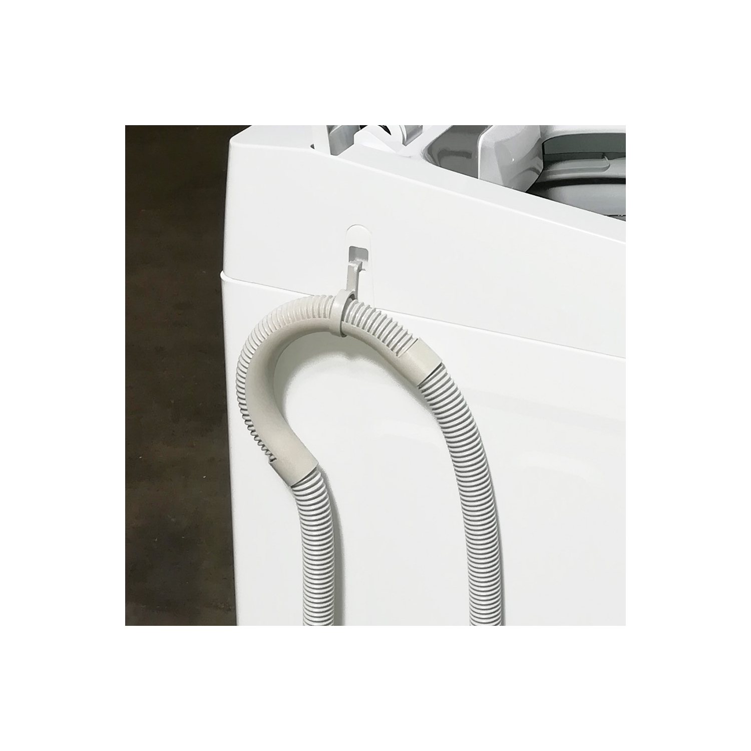 Panda1.70 cu.ft Compact Washer, High-End Fully Automatic Portable Washing Machine, 11 lbs Capacity, Folding Window, White