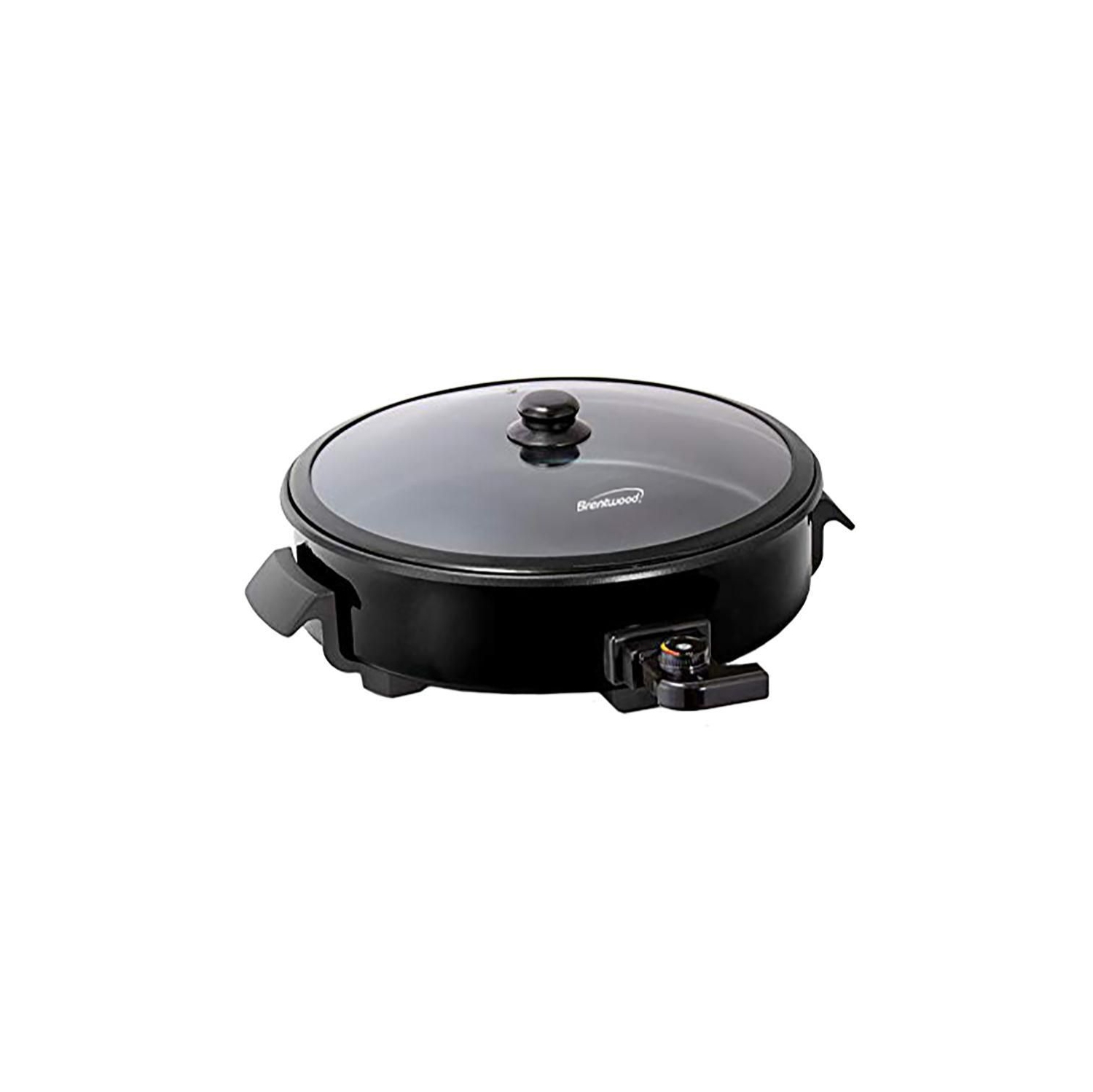 big round electric skillet