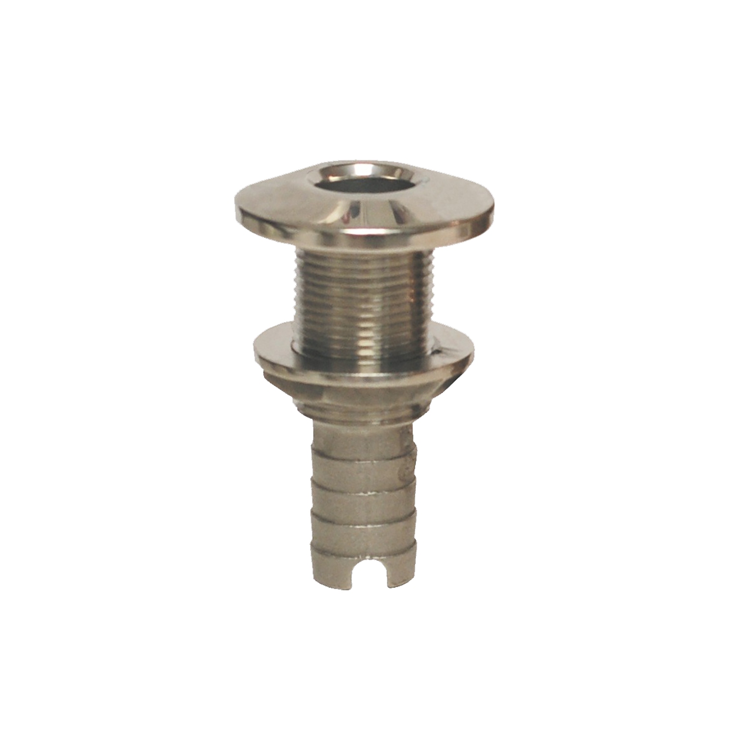 GROCO Stainless Steel Hose Barb Thru-Hull Fitting - 1"