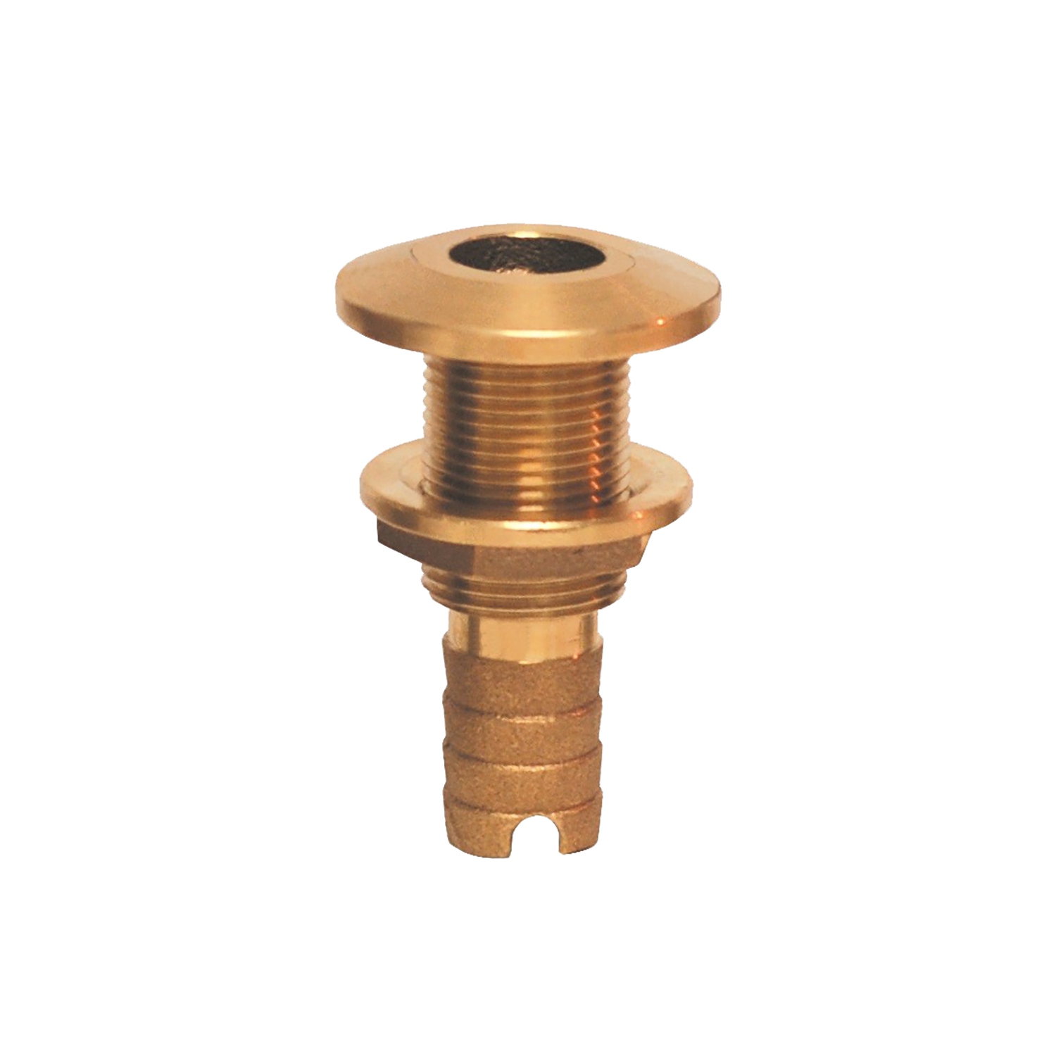 GROCO Bronze Hose Barb Thru-Hull Fitting - 1-1/2"