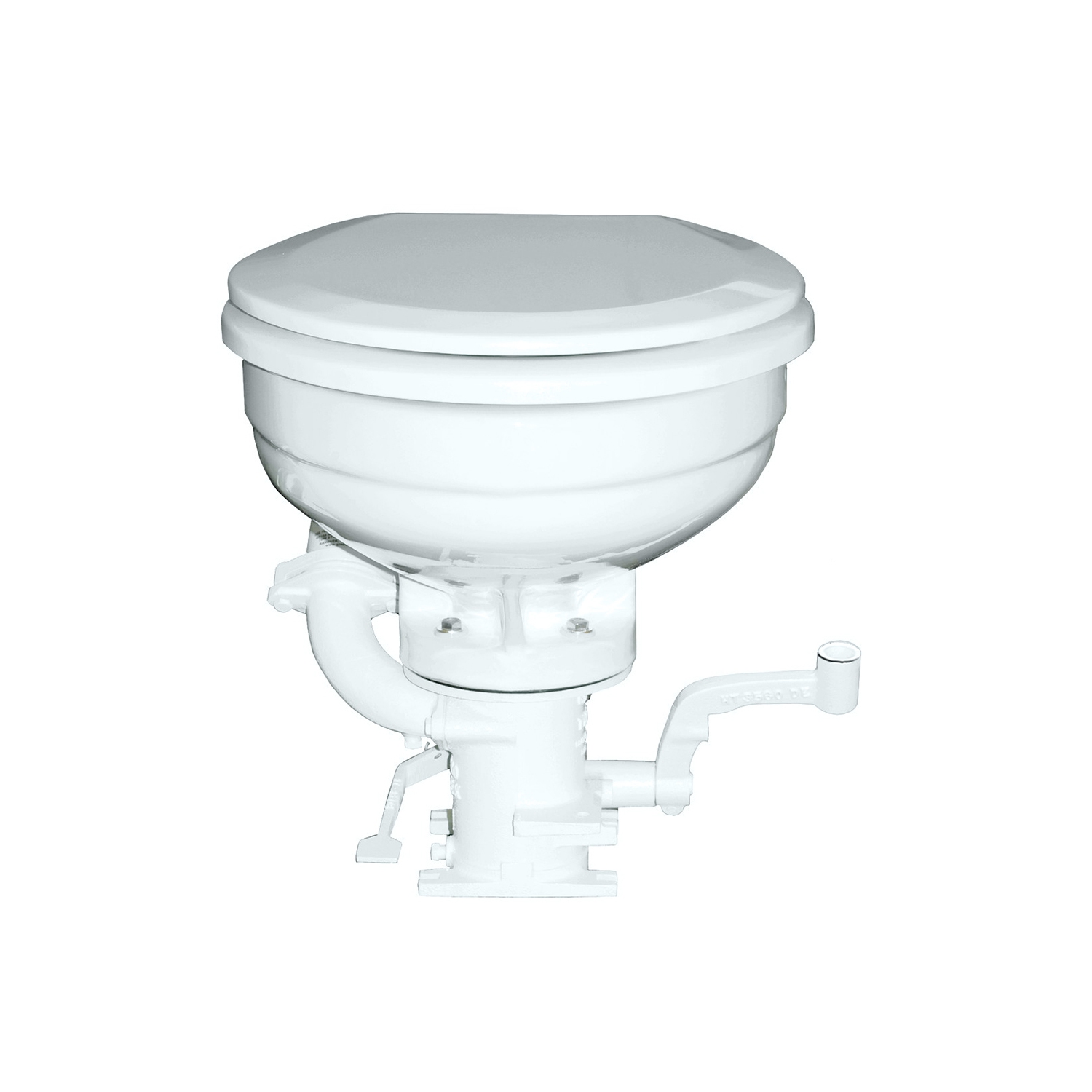 GROCO K Series Hand Operated Marine Toilet