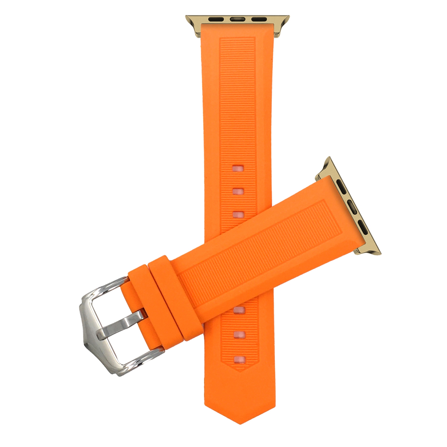 Bracelet en silicone/caoutchouc de Bandini pour Apple Watch Band 42&nbsp;mm/41&nbsp;mm/40&nbsp;mm/38&nbsp;mm, Series 11 10 9 8 7 6 5 & SE, étanche,