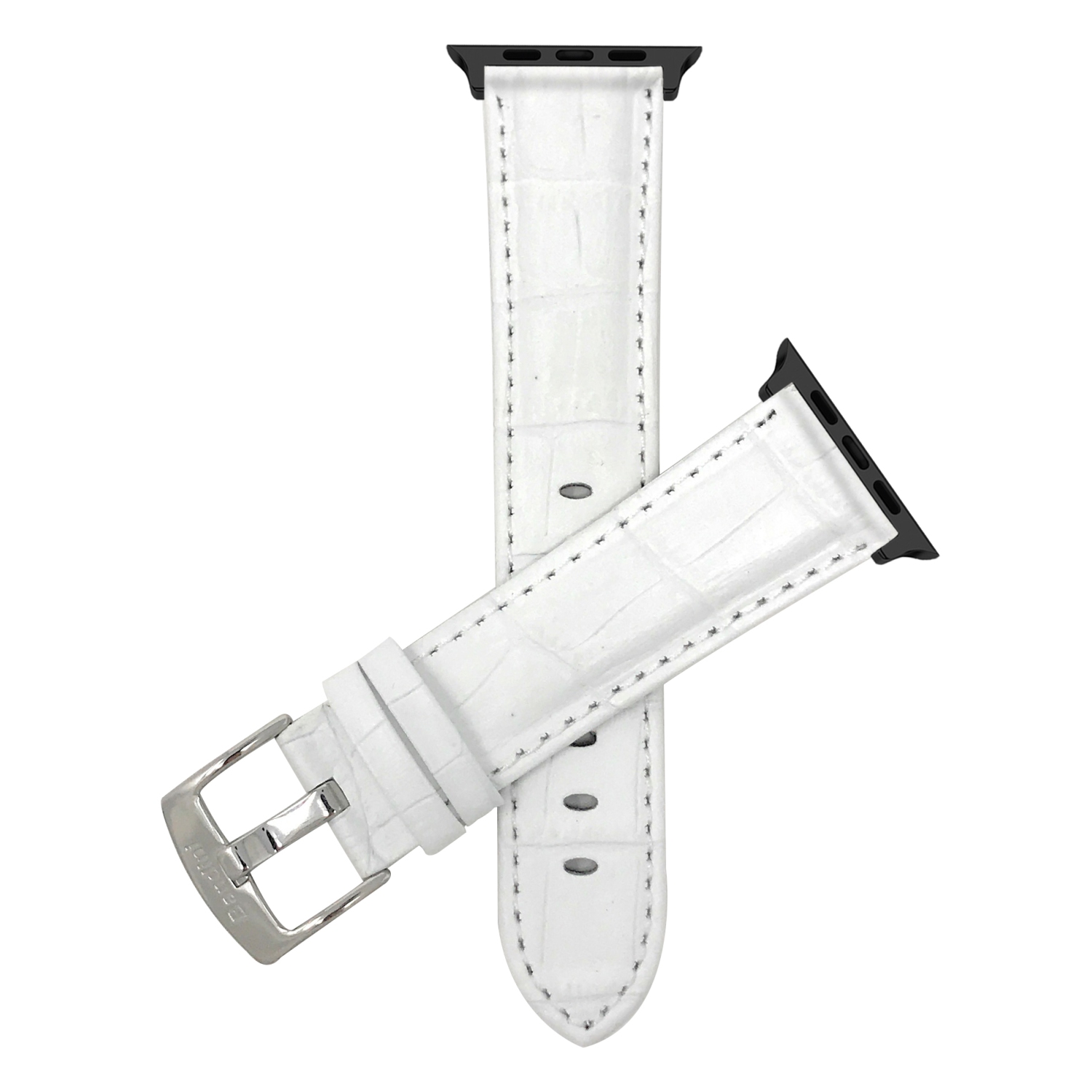 Bandini – Bracelet en cuir extra long pour Apple Watch Band 46&nbsp;mm / 49&nbsp;mm / 45&nbsp;mm / 44&nbsp;mm / 42&nbsp;mm (série 3), Series 11 10 9