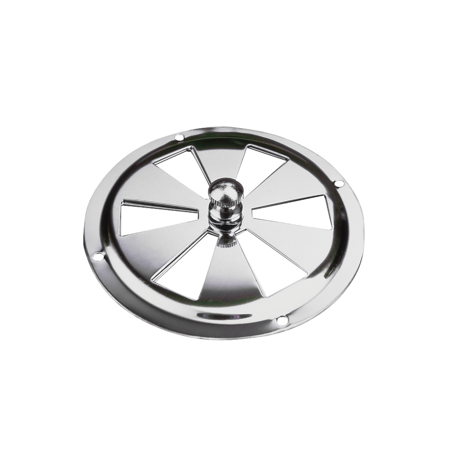 Sea-Dog Stainless Steel Butterfly Vent - Center Knob - 4"