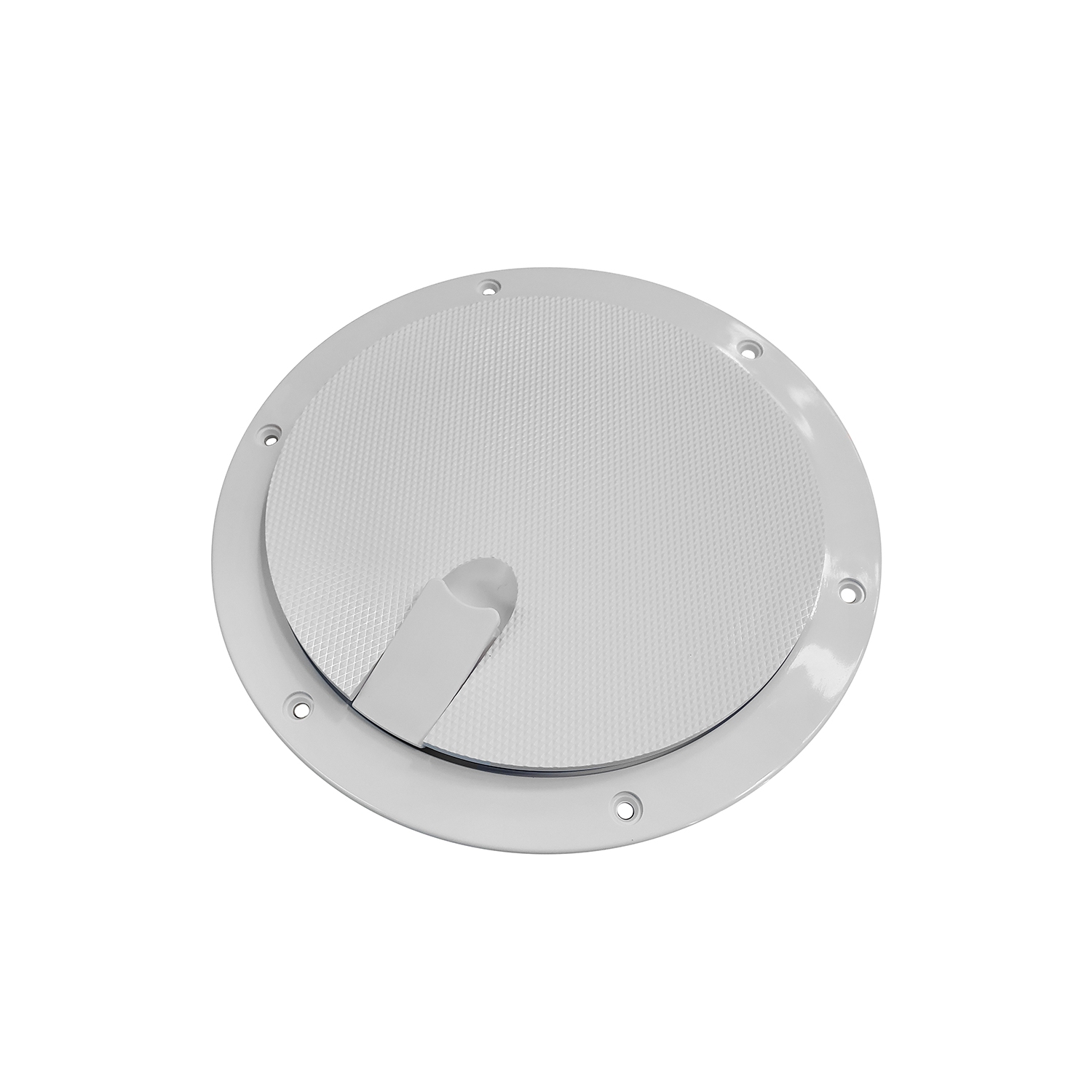 Sea-Dog Pop-Out Textured Deck Plate - White - 8"