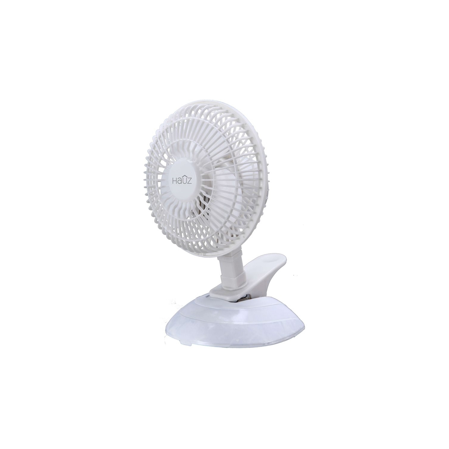 Hauz CF1-6 - Ventilateur de Bureau avec Pince de 6 Pouce, Blanc