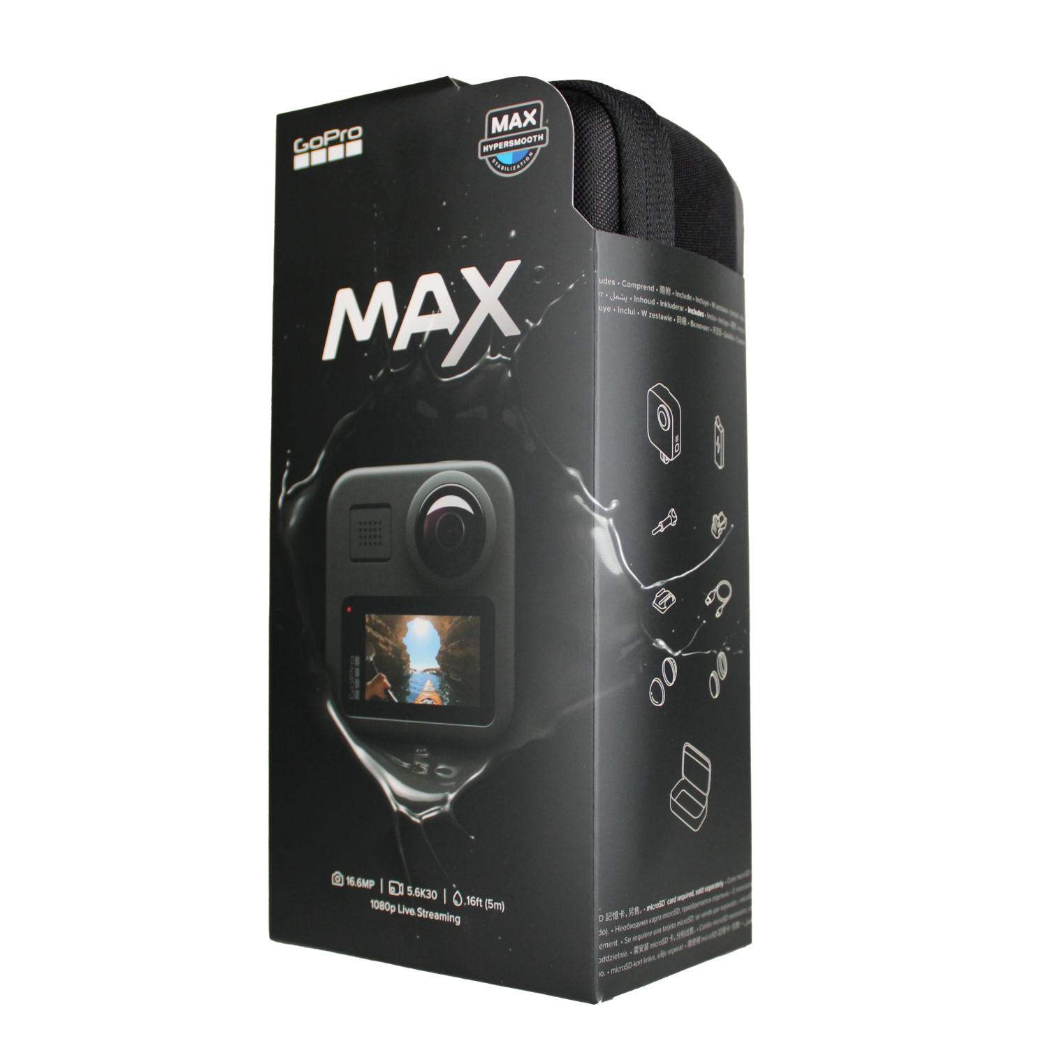 GoPro Max 360 Degree Action Camera with Waterproof and Touch 