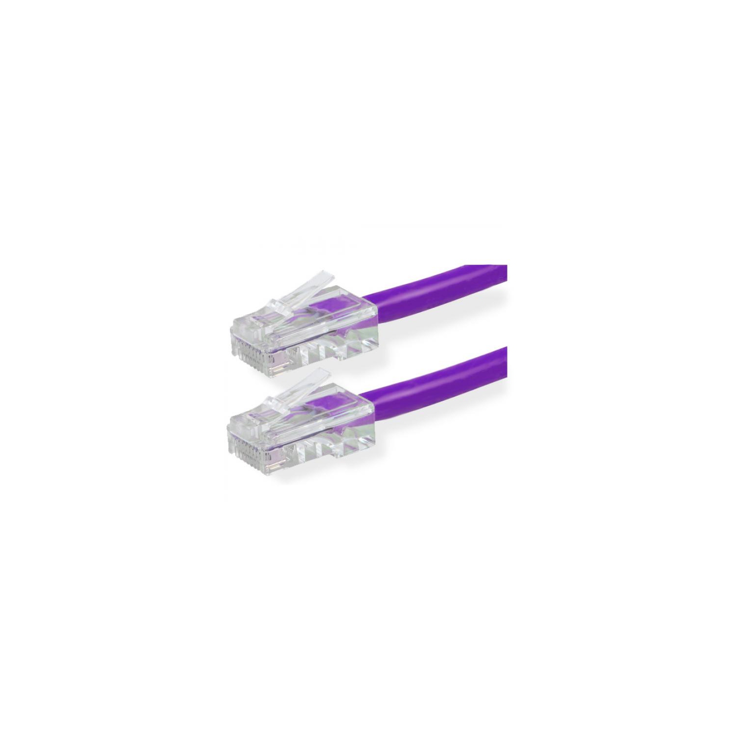 TechCraft 75' CAT6 UTP Network Cable Economy Purple No Boot