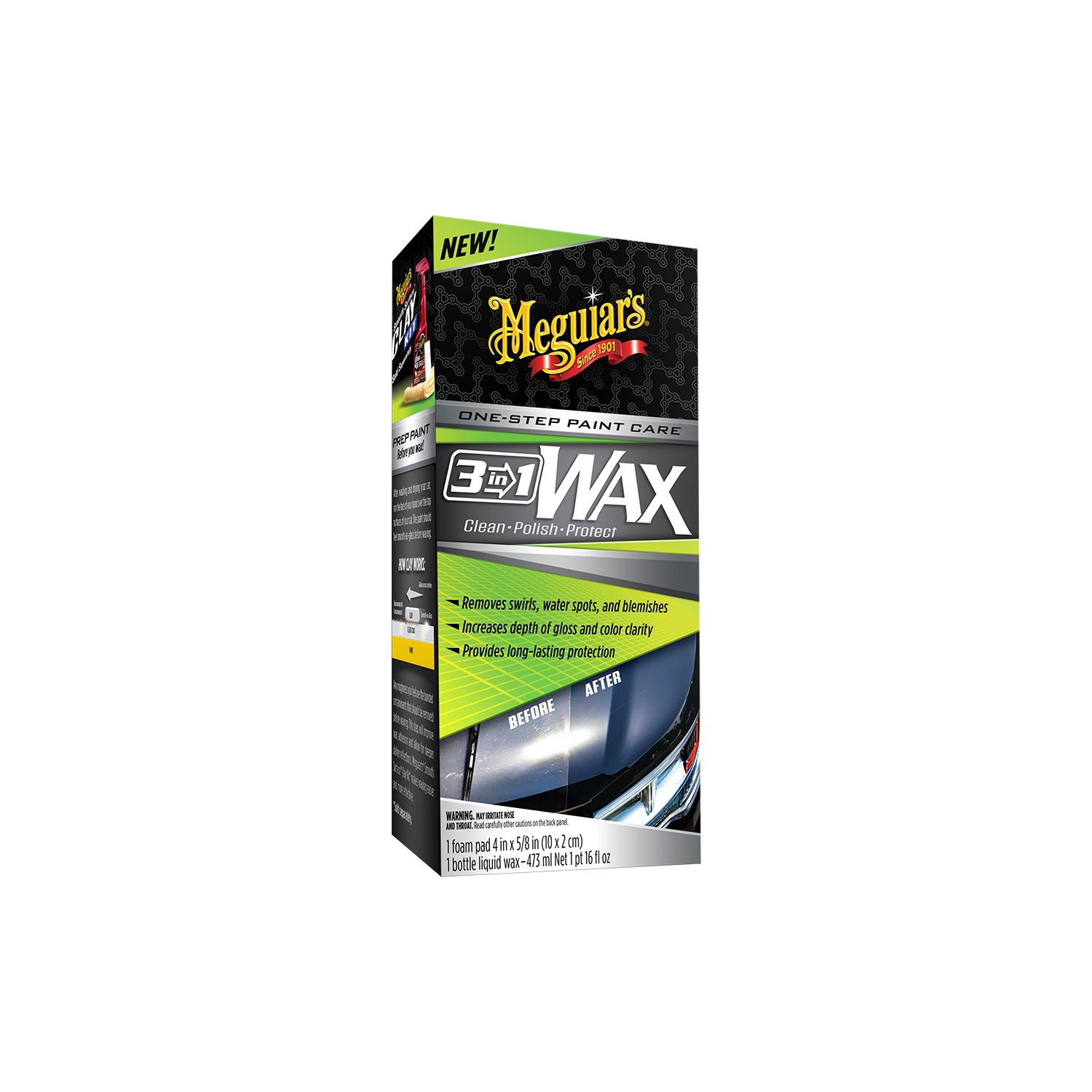 Meguiar's 3-In-1 Wax - 16oz.