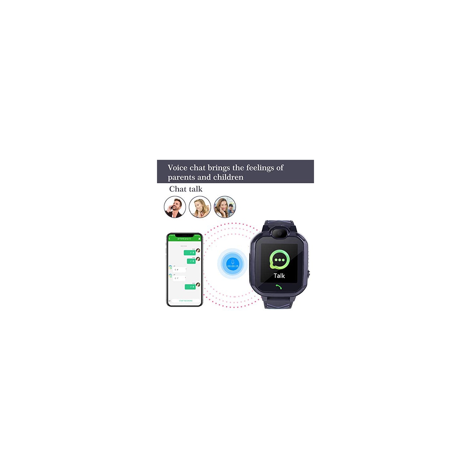 a32ws kids smart phone watch