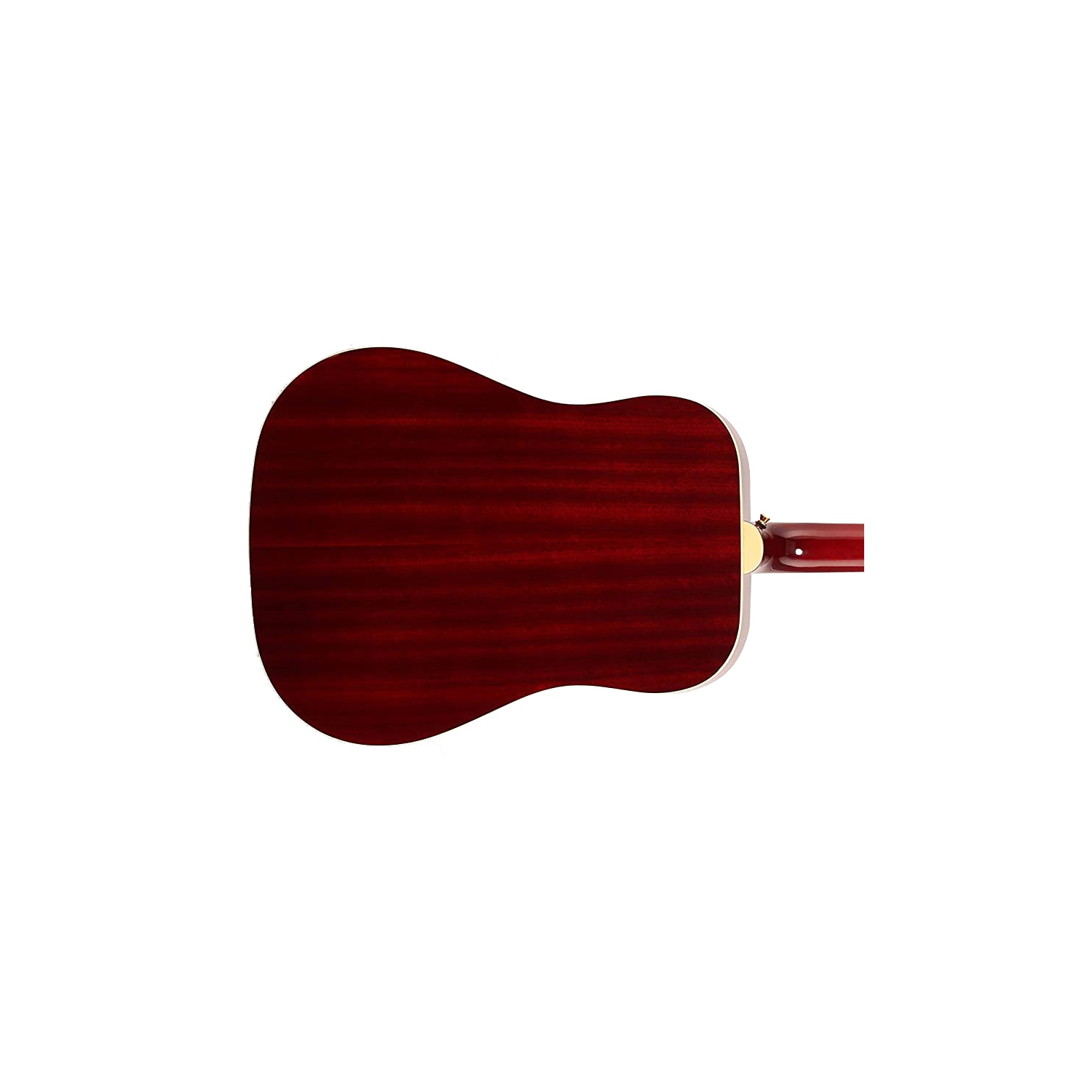 Guitare acoustique Songmaker DR-100 d'Epiphone - Rouge vin avec quincaillerie dorée