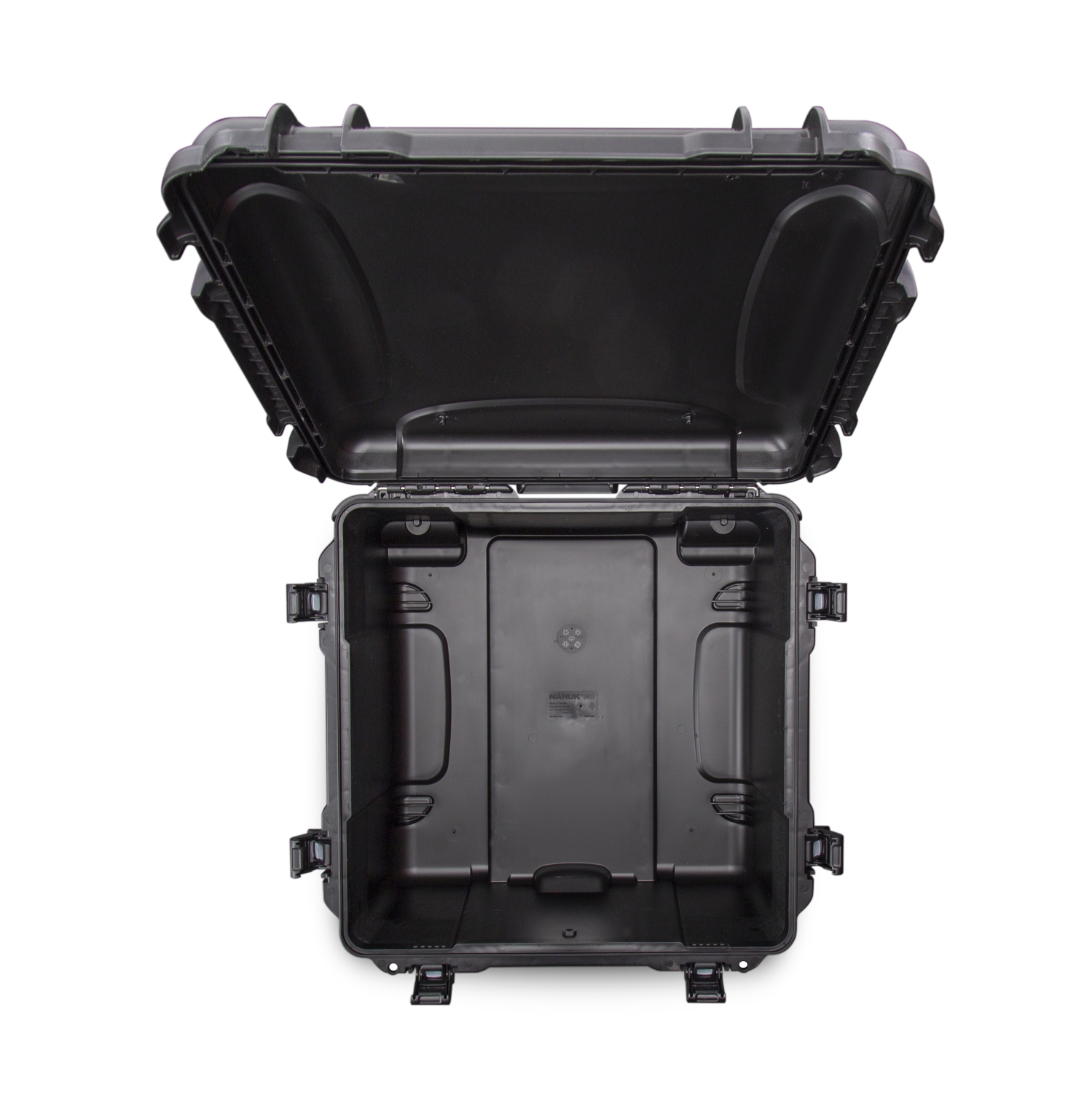 Nanuk 968 Waterproof Hard Case with Wheels Empty - Black