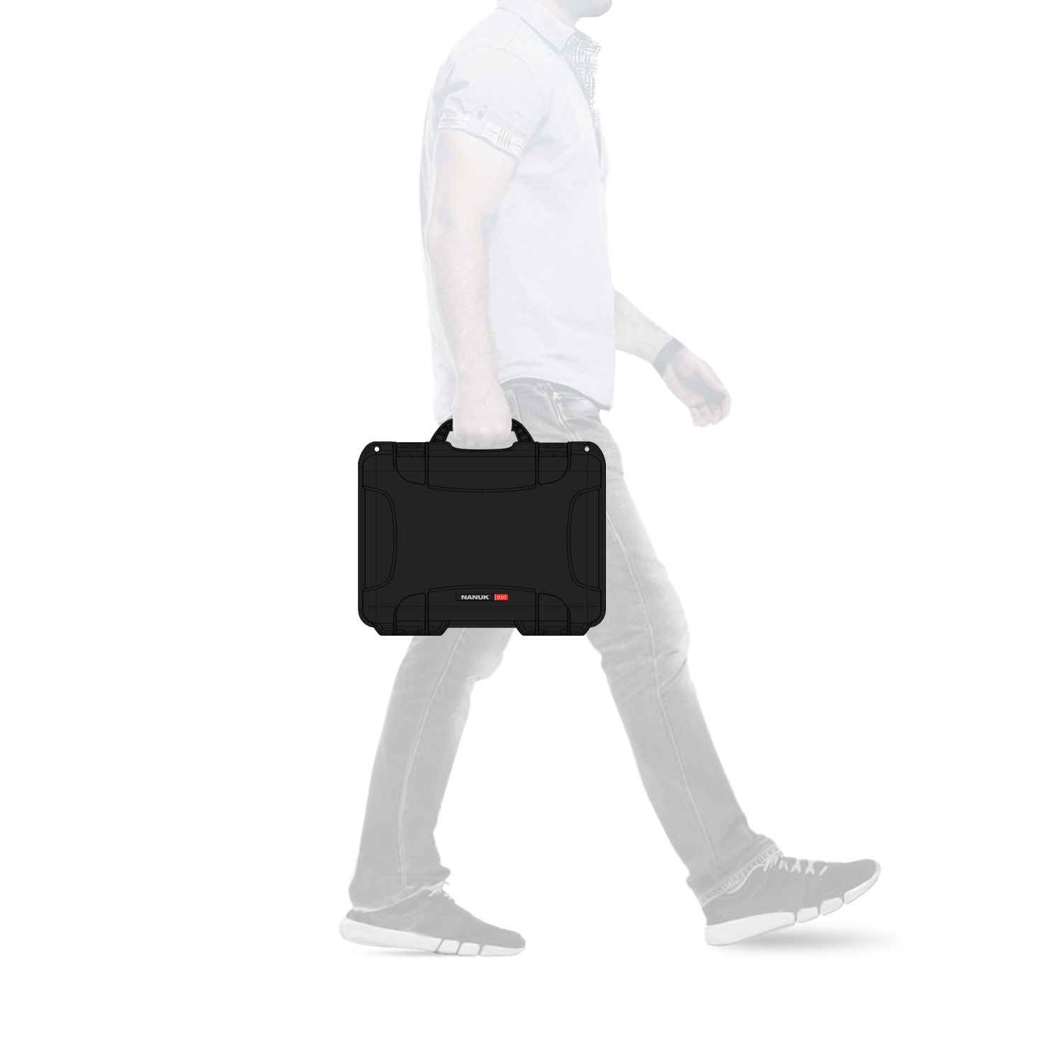 Nanuk 910 Waterproof Hard Case Empty - Black