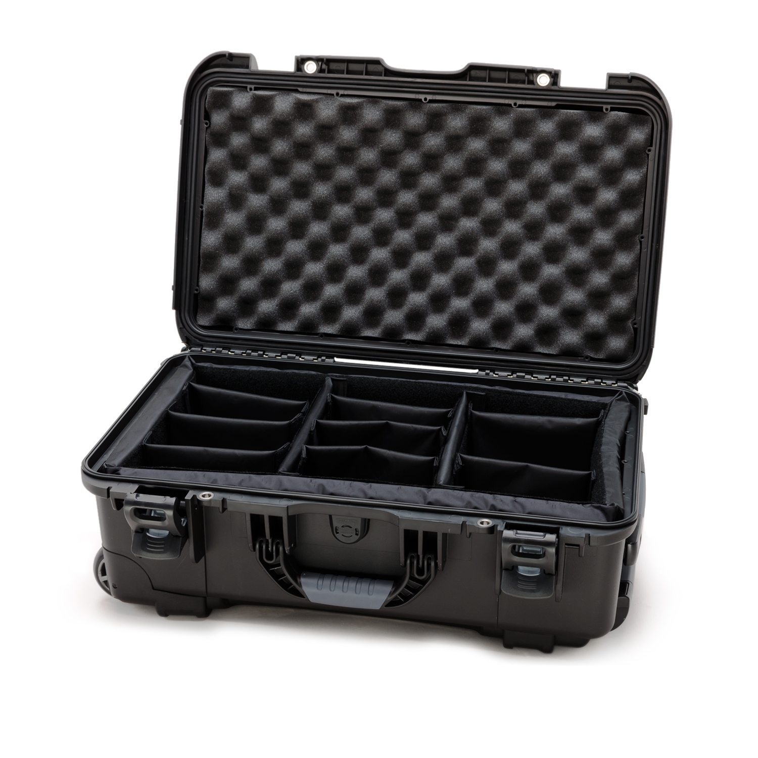 Bagage de cabine rigide étanche 935 de Nanuk avec roulettes et séparateur rembourré - Noir