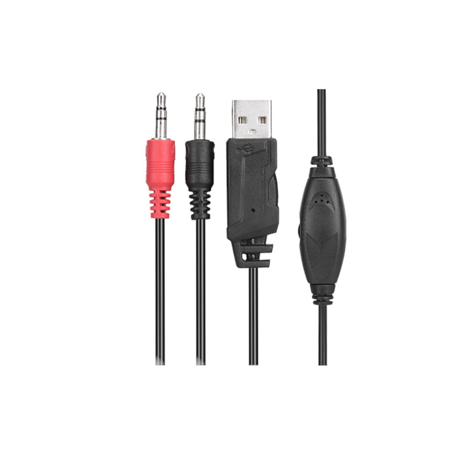 Xtrike Me HP-311 - Stereo Gaming Headset, Wired with Microphone and Remote Control, Black