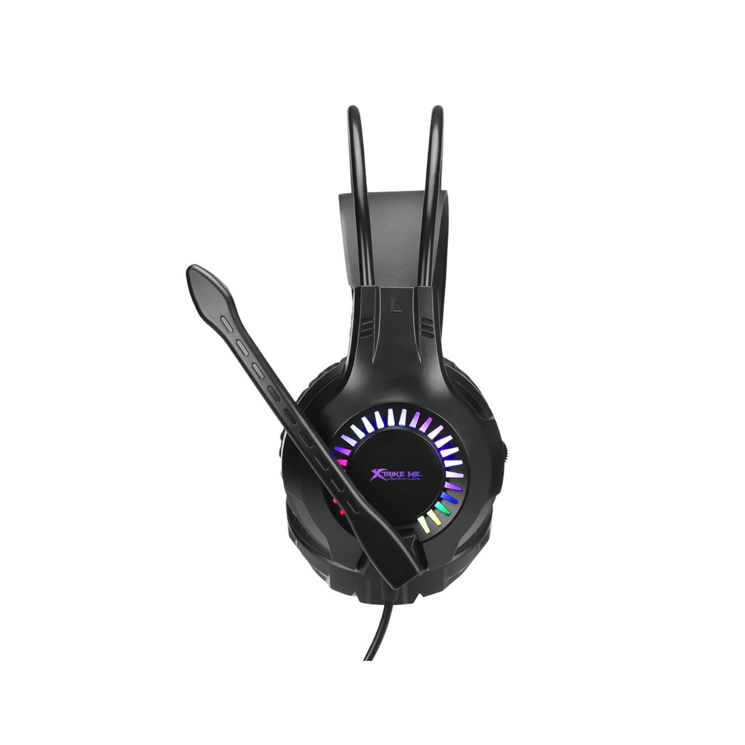 Xtrike Me GH-709 - Wired Gaming Headset, Backlit with Microphone, Black