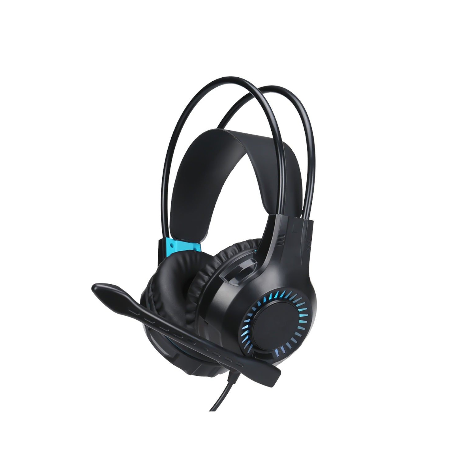 Xtrike Me GH-709 - Wired Gaming Headset, Backlit with Microphone, Black