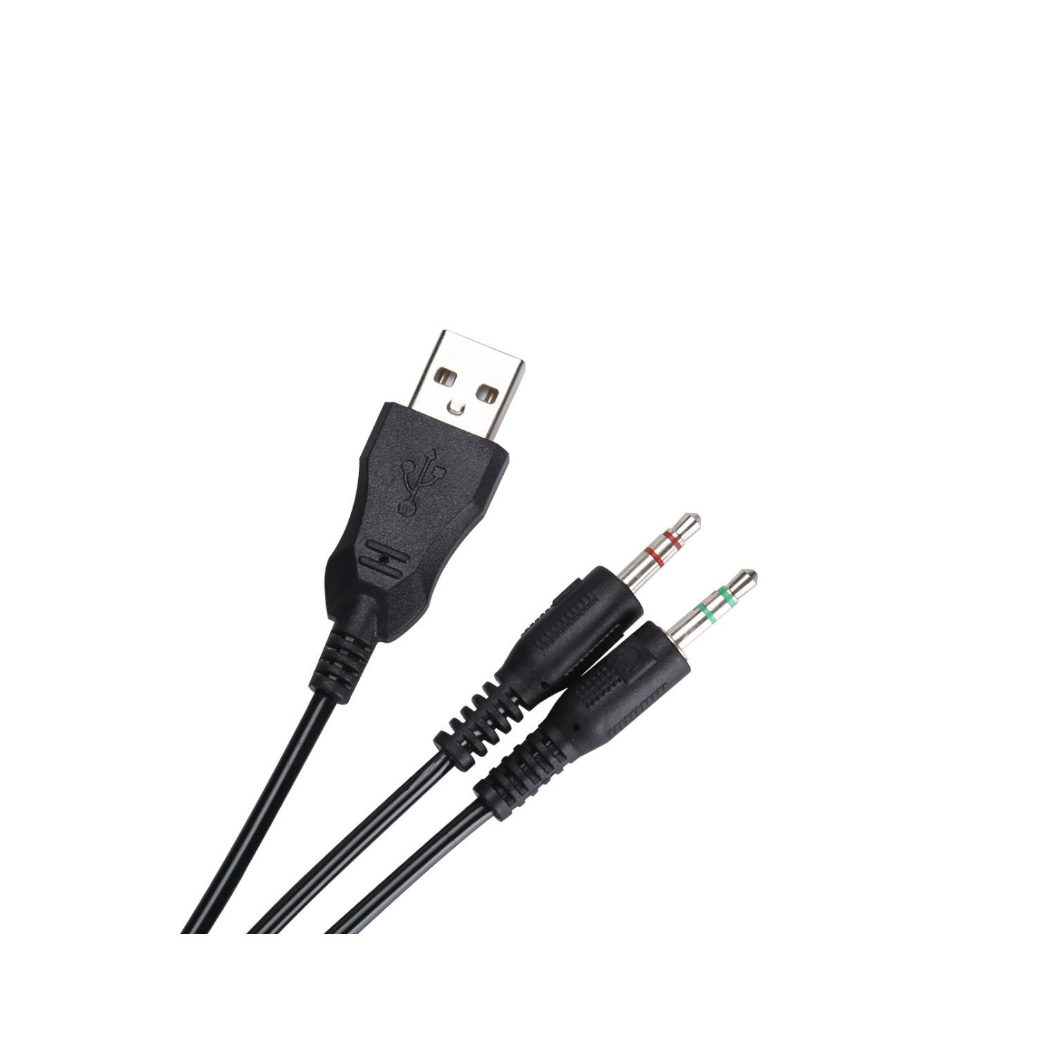 Xtrike Me GH-709 - Wired Gaming Headset, Backlit with Microphone, Black