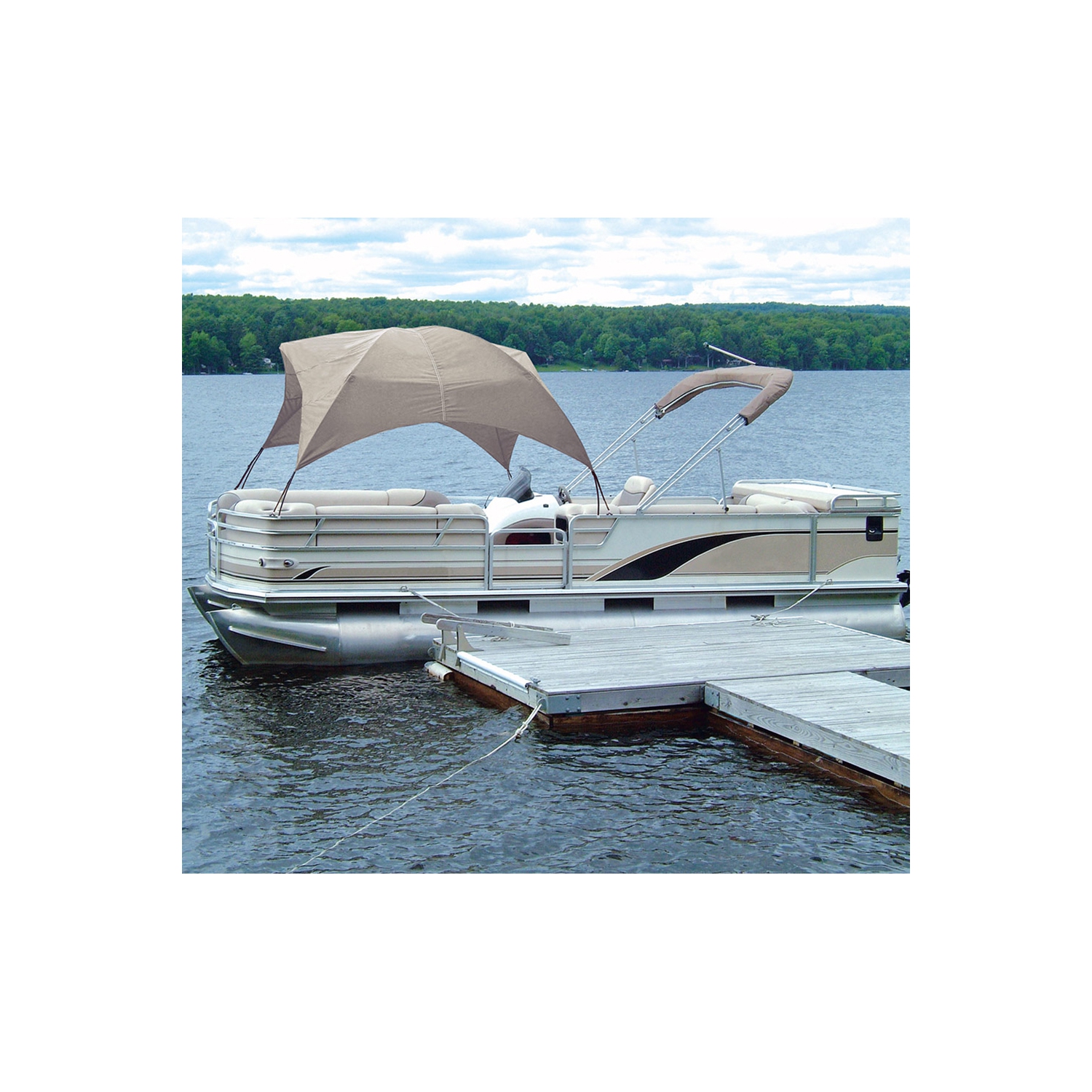 Taylor Made Pontoon Gazebo - Sand