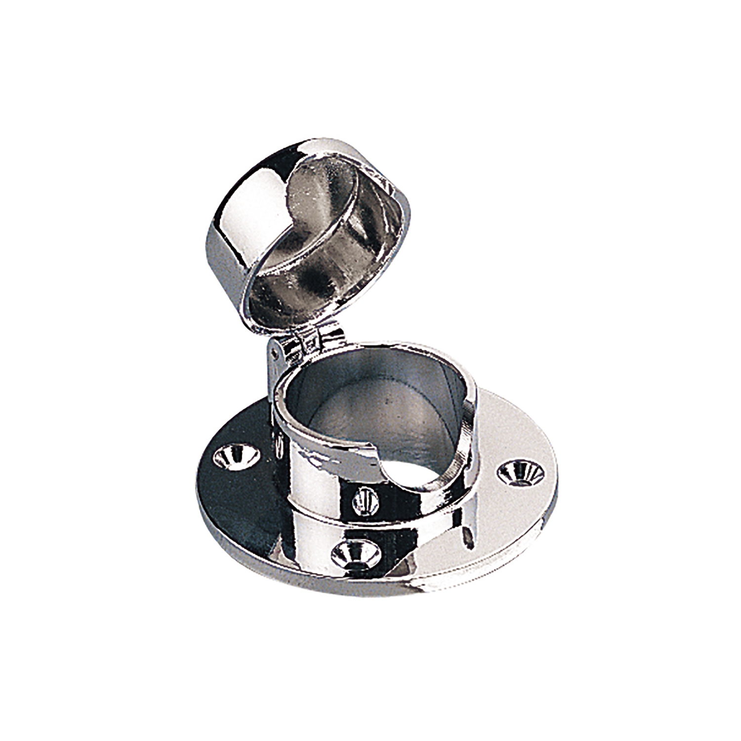 Sea-Dog Chrome Brass Hinged Chain Deck Pipe