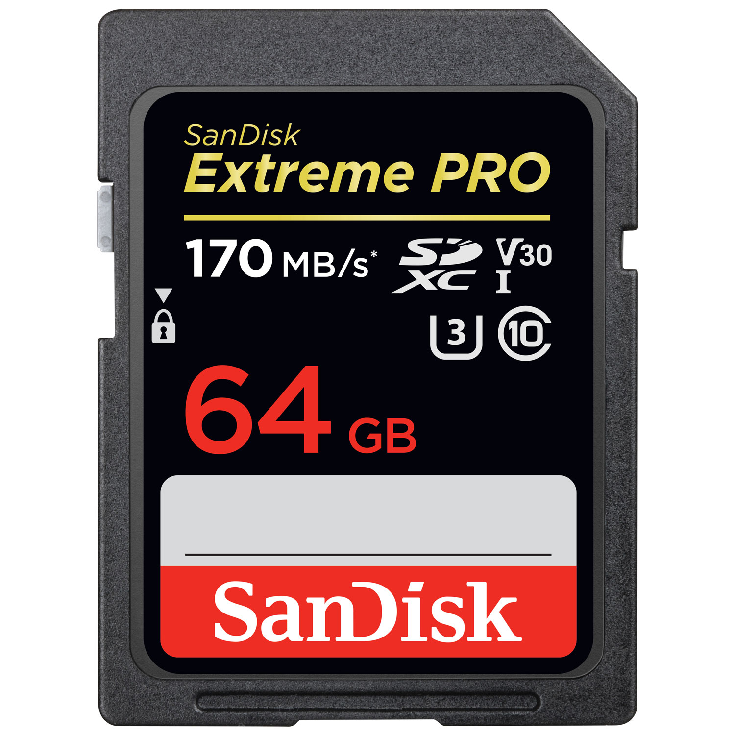 SanDisk Extreme Pro 64GB 170MB/s SDXC Memory Card