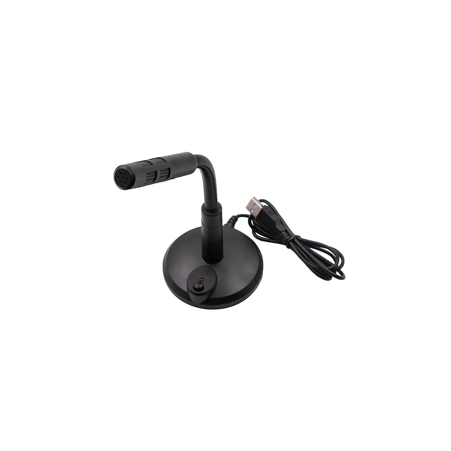 Microphone de bureau USB d’axGear avec bouton marche/arrêt pour portable