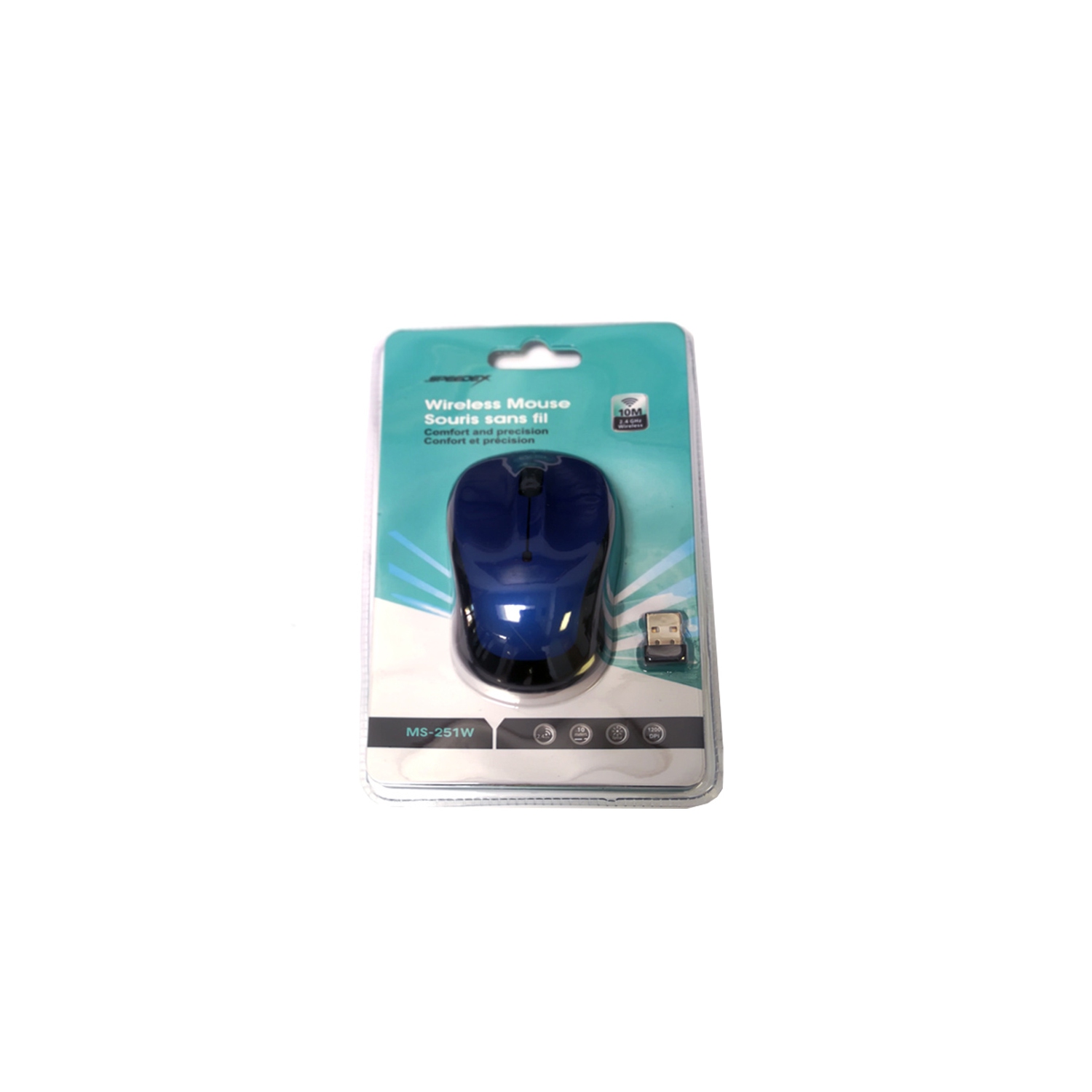 Speedex 2.4Ghz Wireless optical mouse_Blue