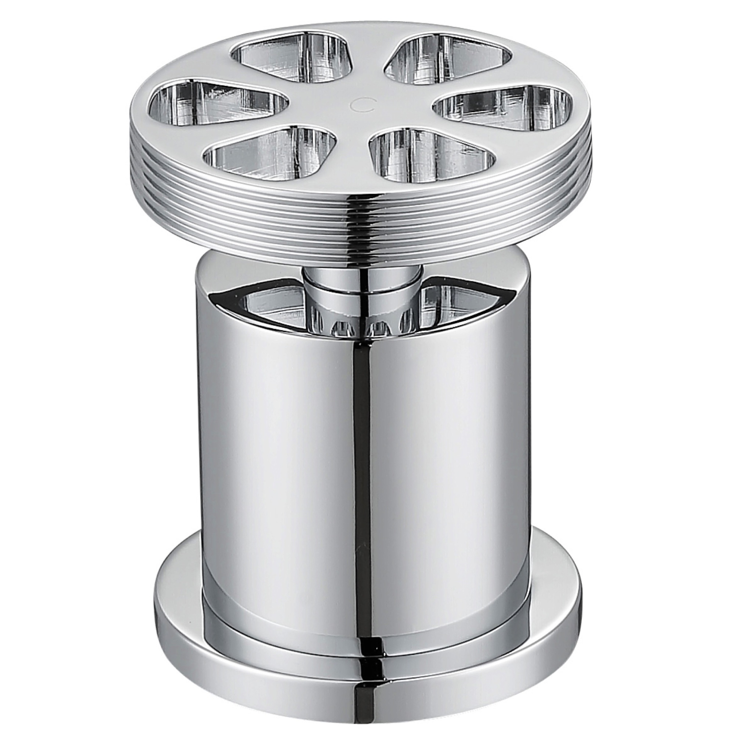 Ancona Nova Series Widespread Double-Handle Bathroom Faucet in Chrome