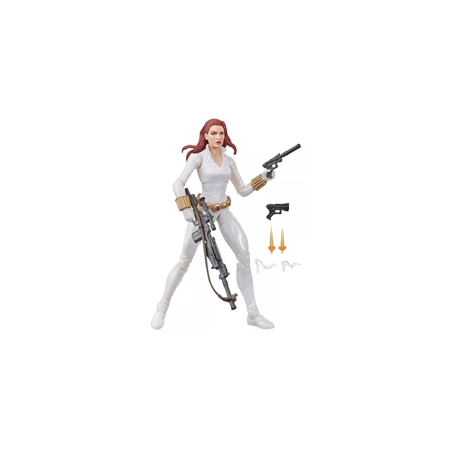 Marvel Legends 6 Inch Action Figure Exclusive - White Suit Black Widow Deadly Origins