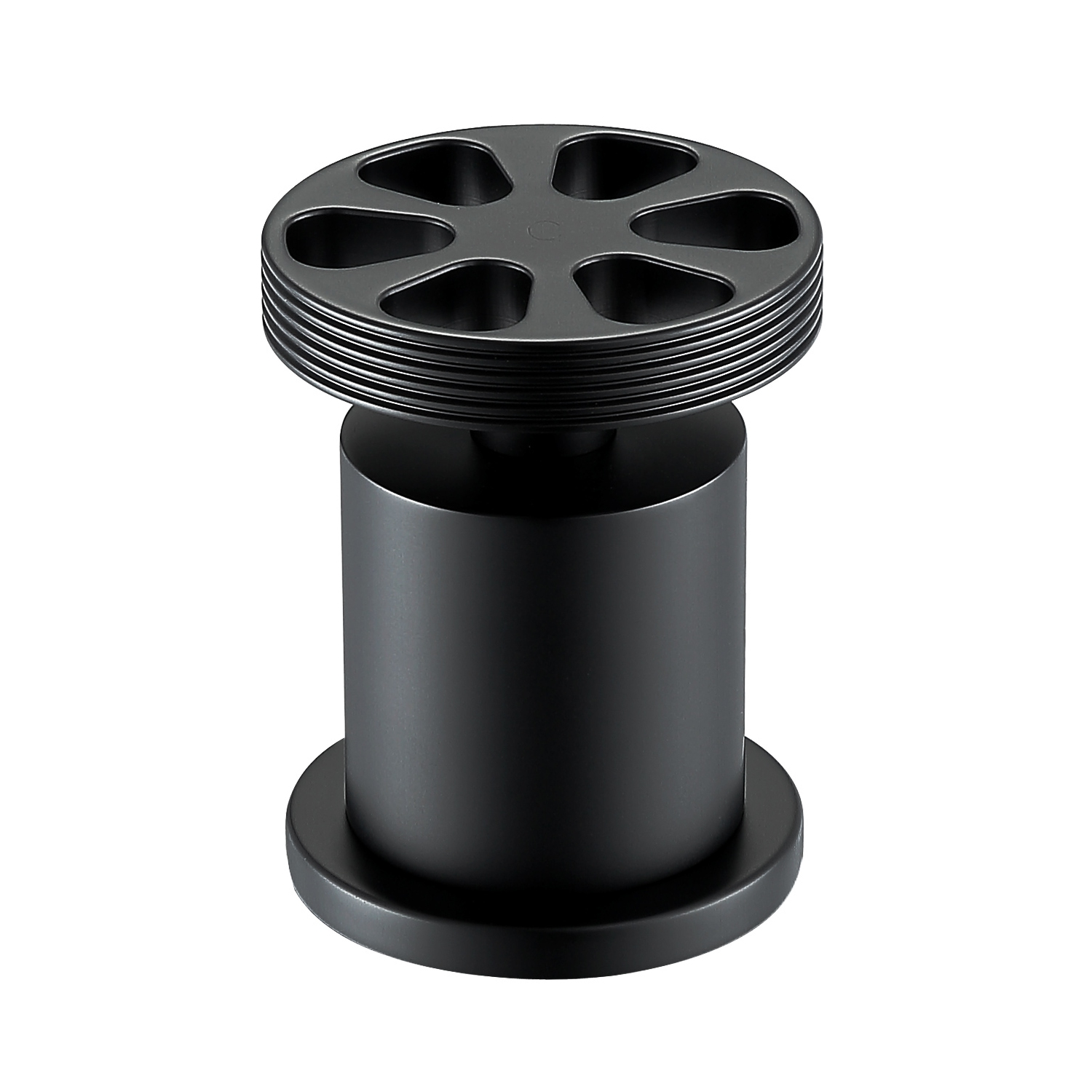 Ancona Nova Series Widespread Double-Handle Bathroom Faucet in Matte Black