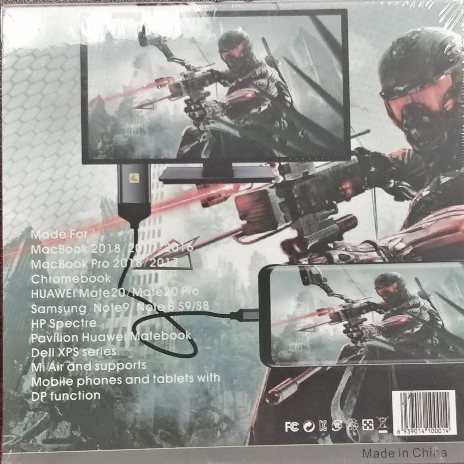 Type C To HDMI Cable 4K