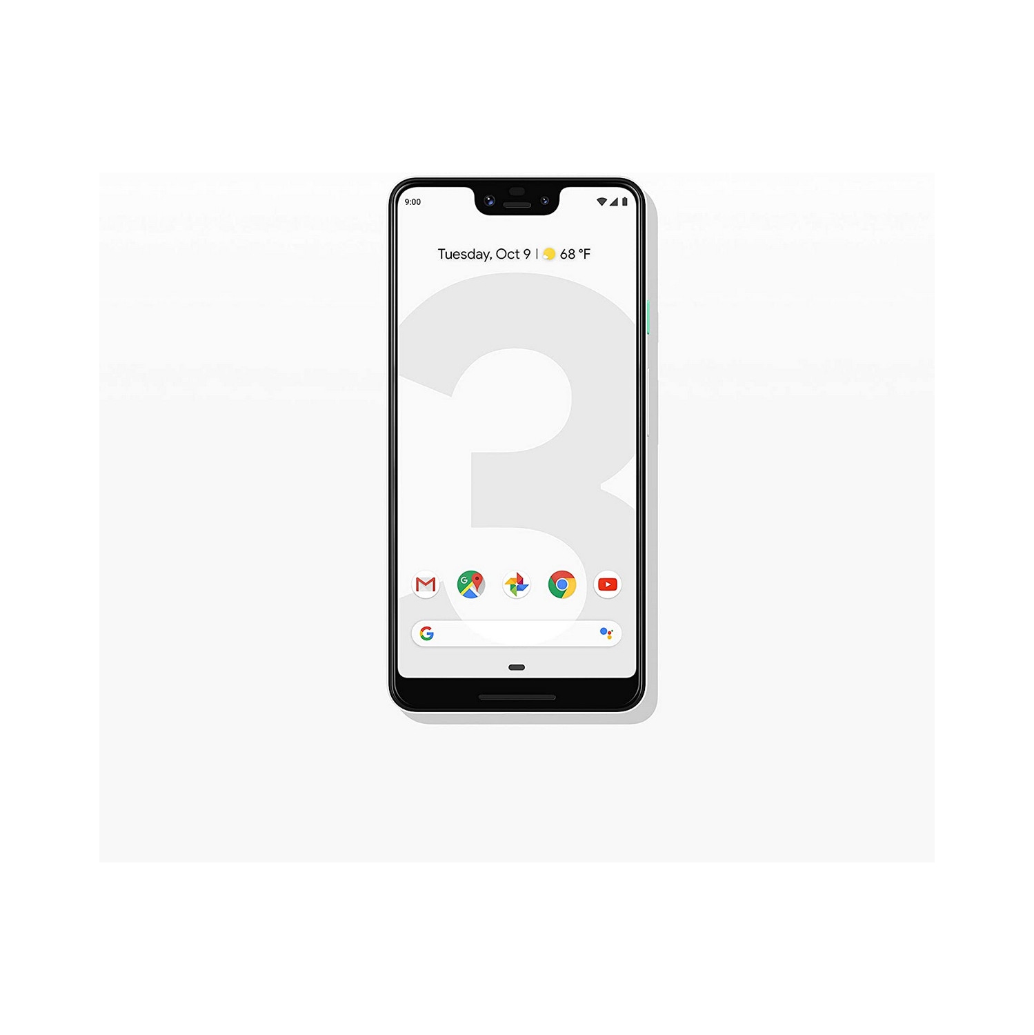 Refurbished - Google Pixel 3 XL 64GB Smartphone - Clearly White - Unlocked - Certified Refurbished