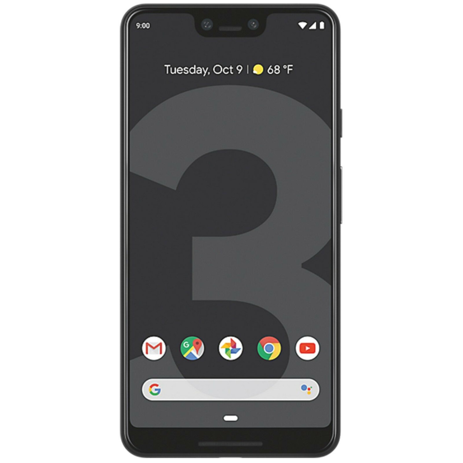 Google Pixel 3 XL 128GB Smartphone - Just Black - Unlocked - New 