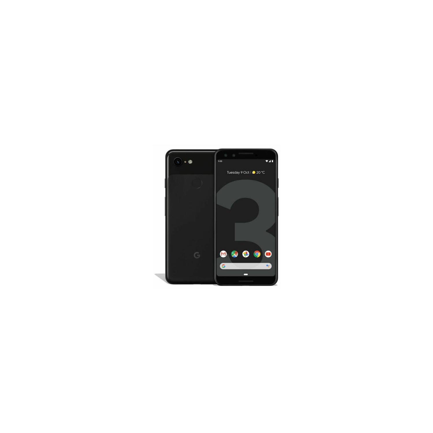 Google Pixel 3 64GB Smartphone - Just Black - Unlocked - Open Box