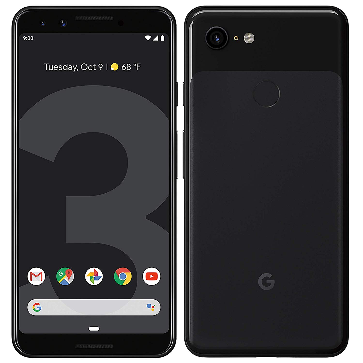 Google Pixel 3 | 64 Go | Noir | Débloqué