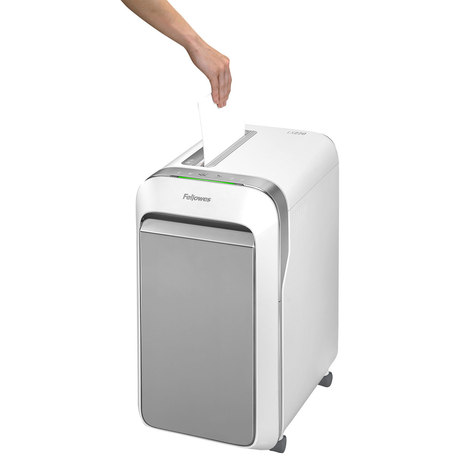 Fellowes 20-Sheet Micro-Cut Shredder - White