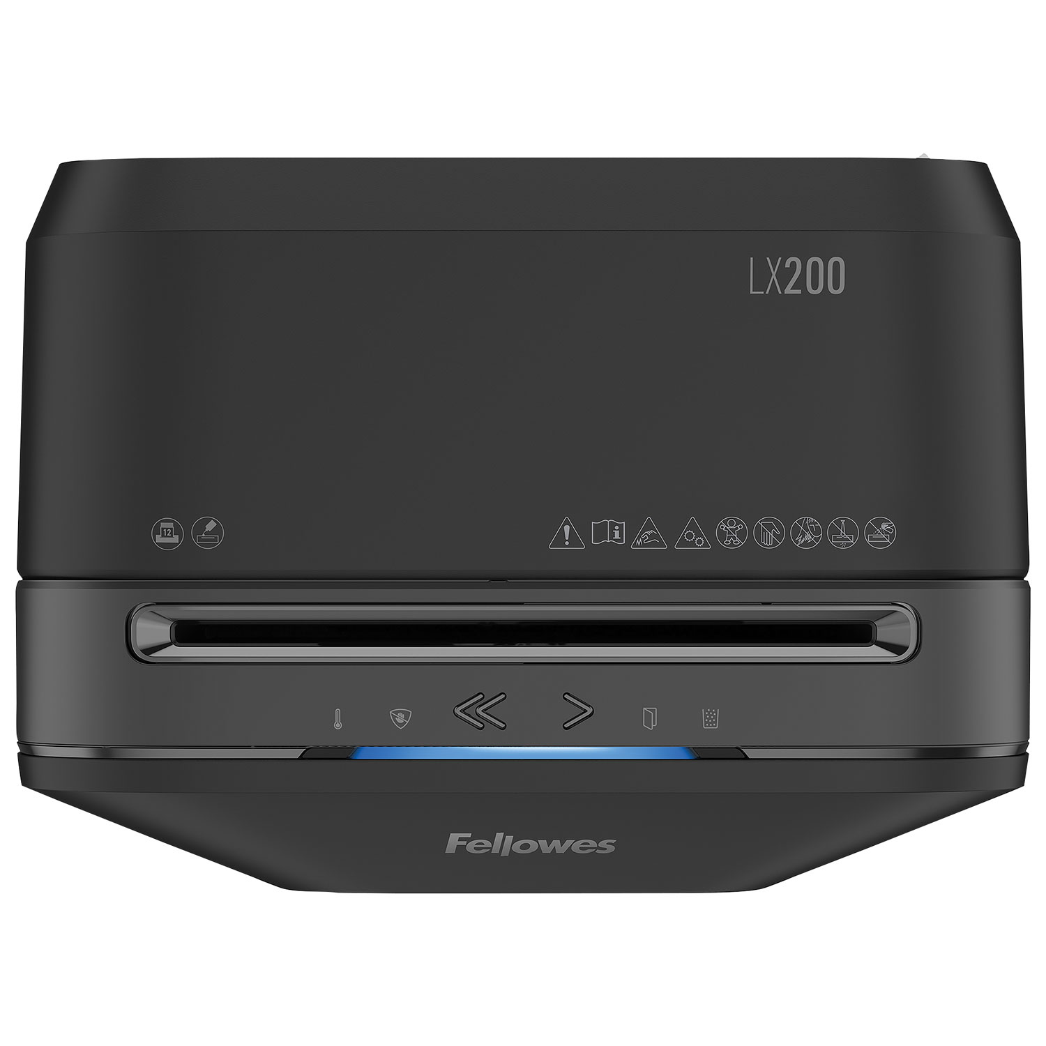 Déchiqueteuse à coupe micro de 12 feuilles de Fellowes - Noir