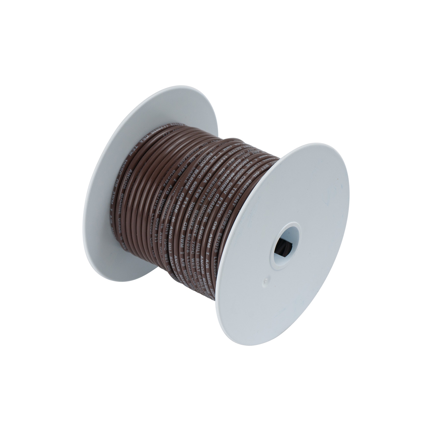 Ancor Brown 10 AWG Tinned Copper Wire - 100'